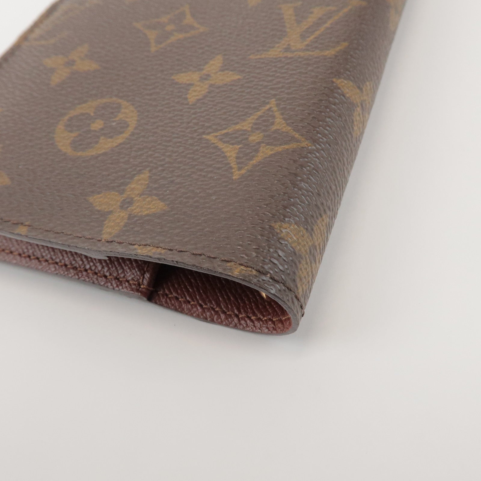 Louis Vuitton Monogram Agenda PM Planner Cover Brown R20005