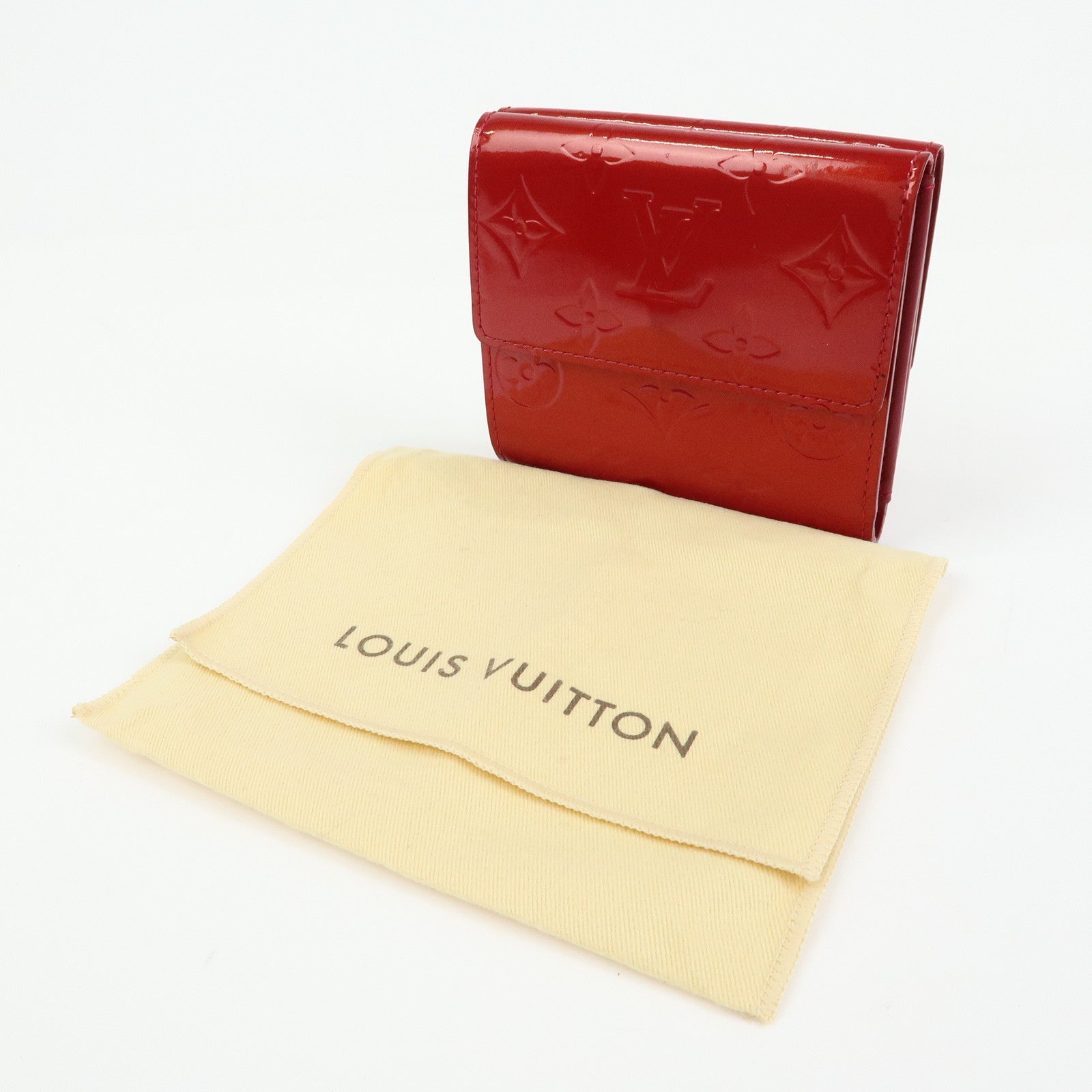 Louis Vuitton Vernis Porte Monnaie Billets Cartes Credit M91982