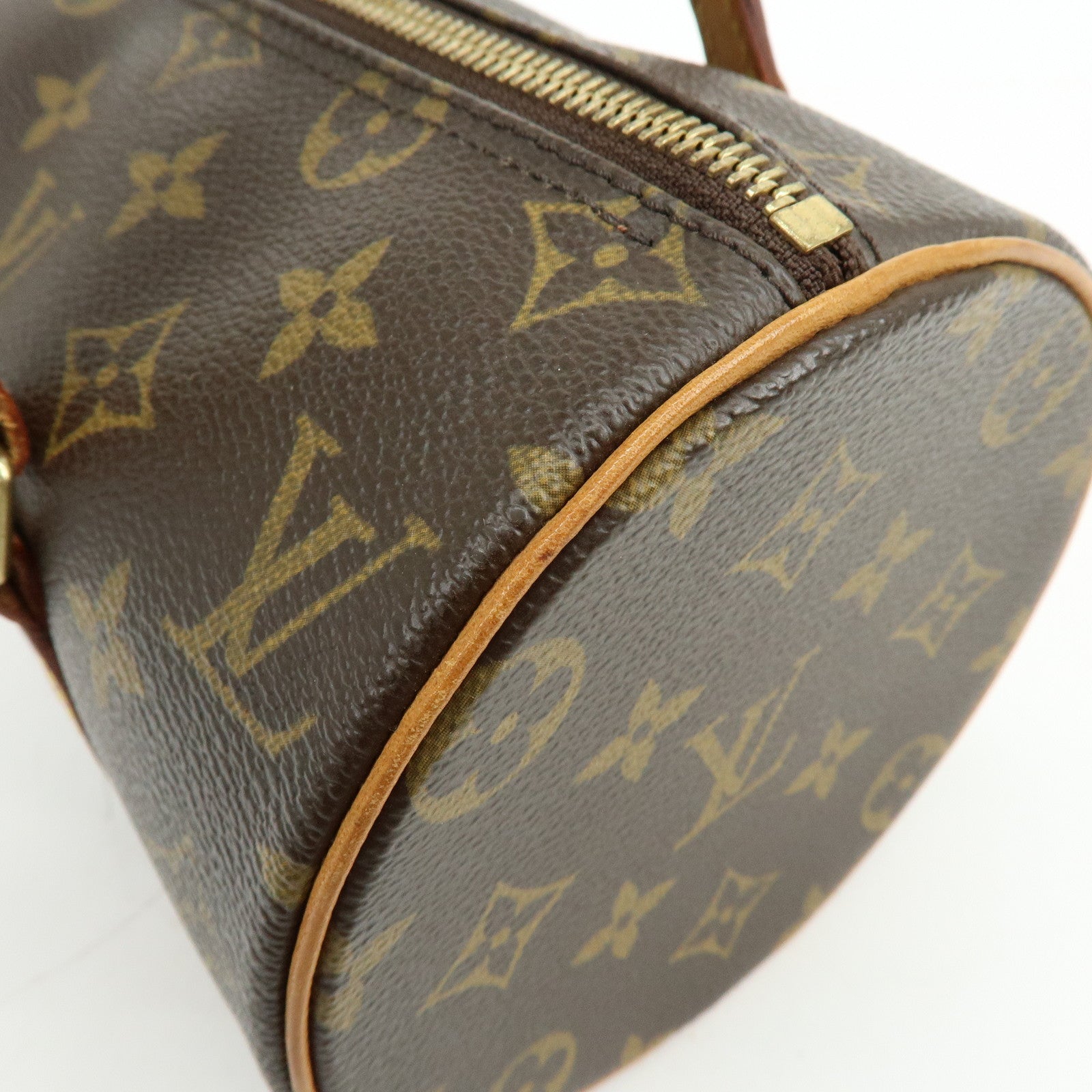 Louis Vuitton Monogram Papillon 26 Canvas Hand Bag Brown M51386