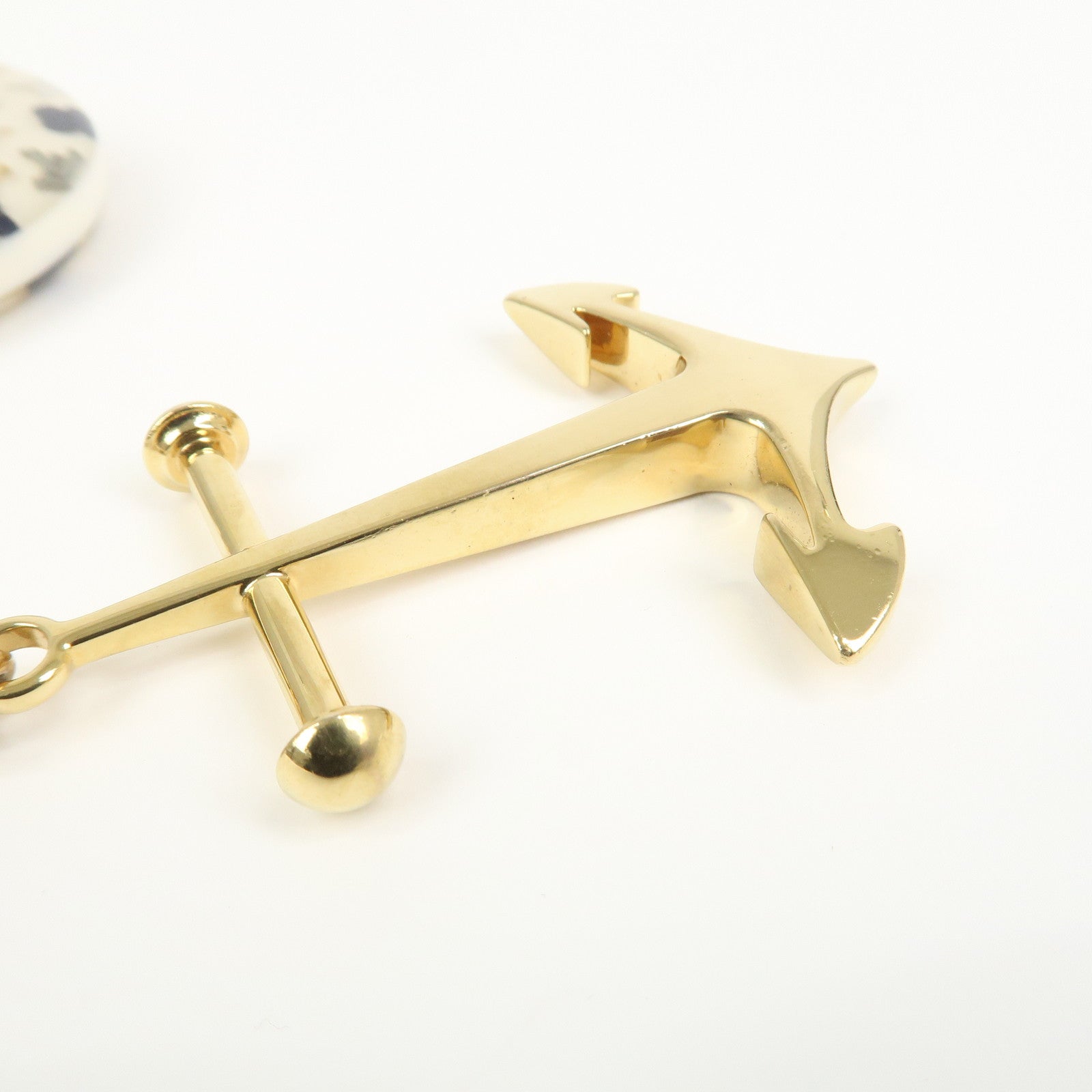 Louis Vuitton Porte Cles Marina Metal Bag Charm White M66141