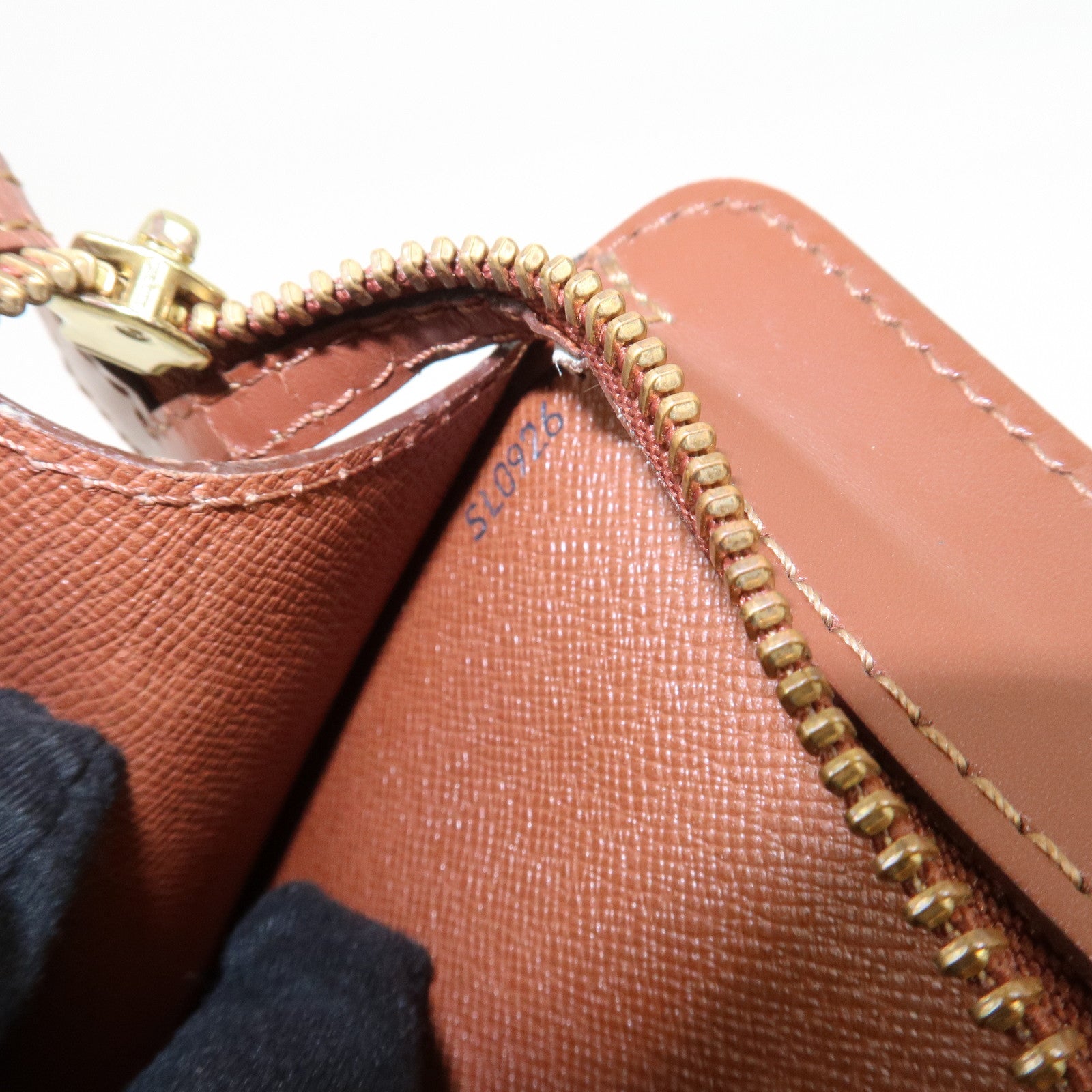 Louis Vuitton Monogram Pochette Homme Clutch Bag Brown M51795