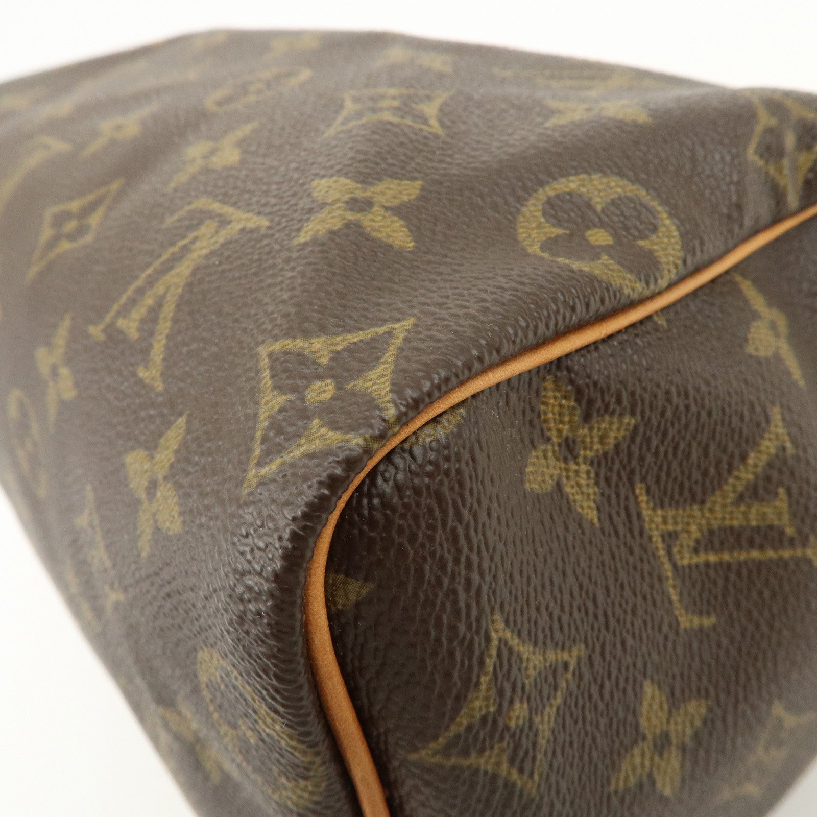 Louis Vuitton Monogram Speedy 25 Boston Bag Hand Bag Brown M41528