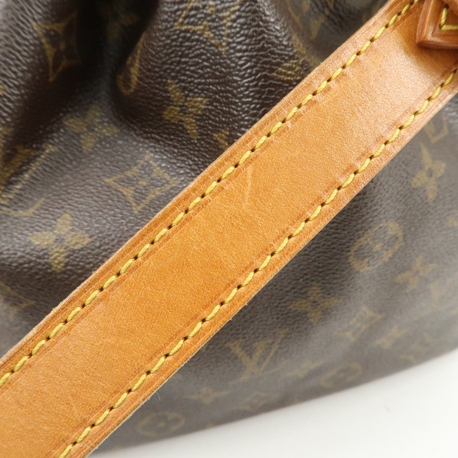 Louis Vuitton Monogram Petit Noe Shoulder Bag Brown M42226