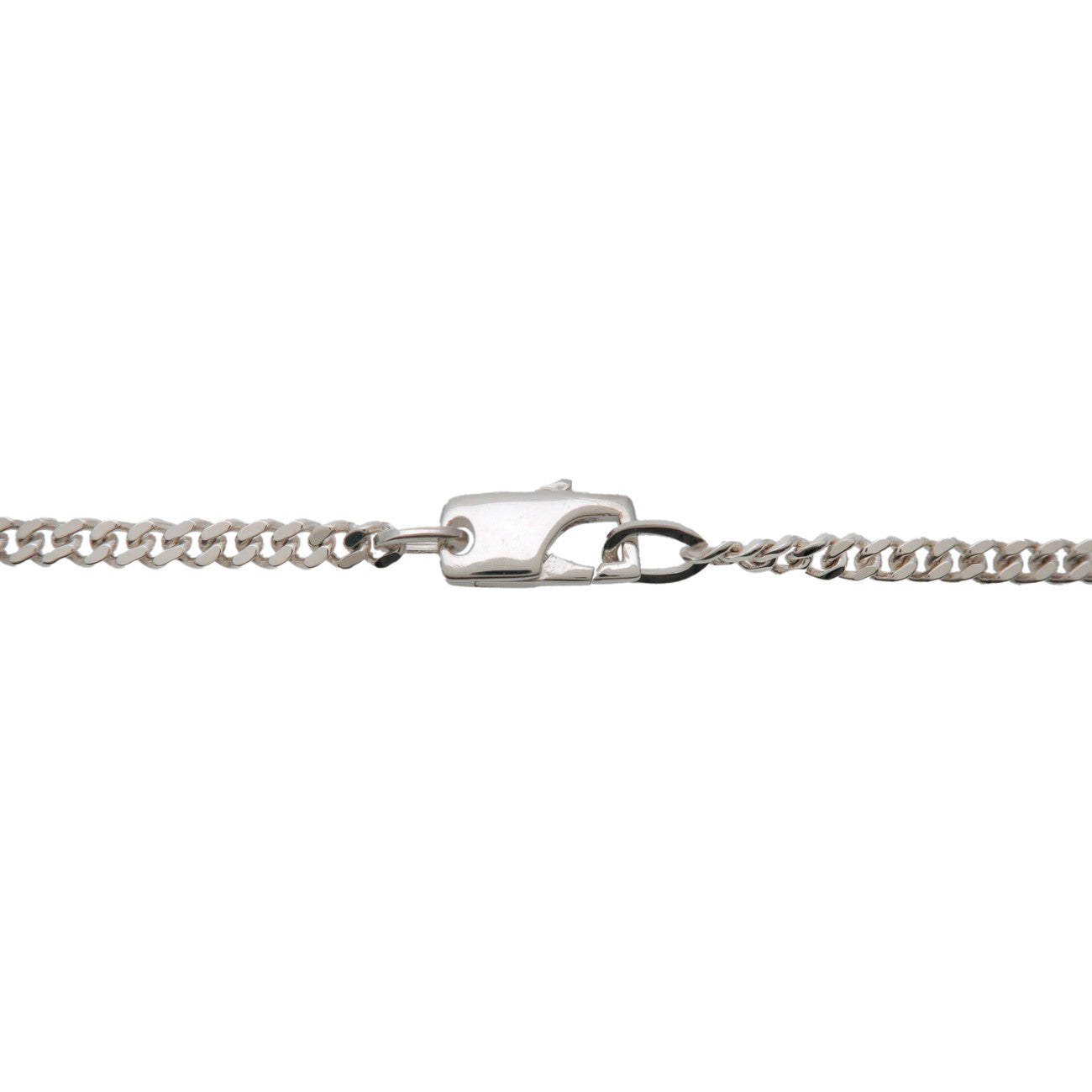 GUCCI Cut-Out G Necklace SV925 Silver 225055