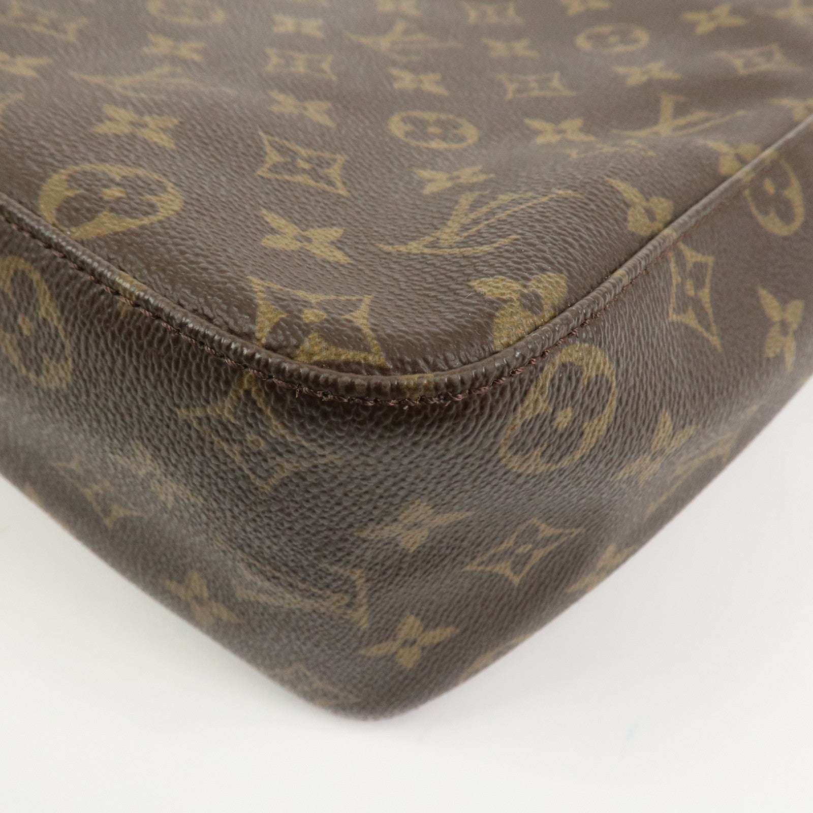 Louis Vuitton Monogram Looping GM Shoulder Bag Brown M51145