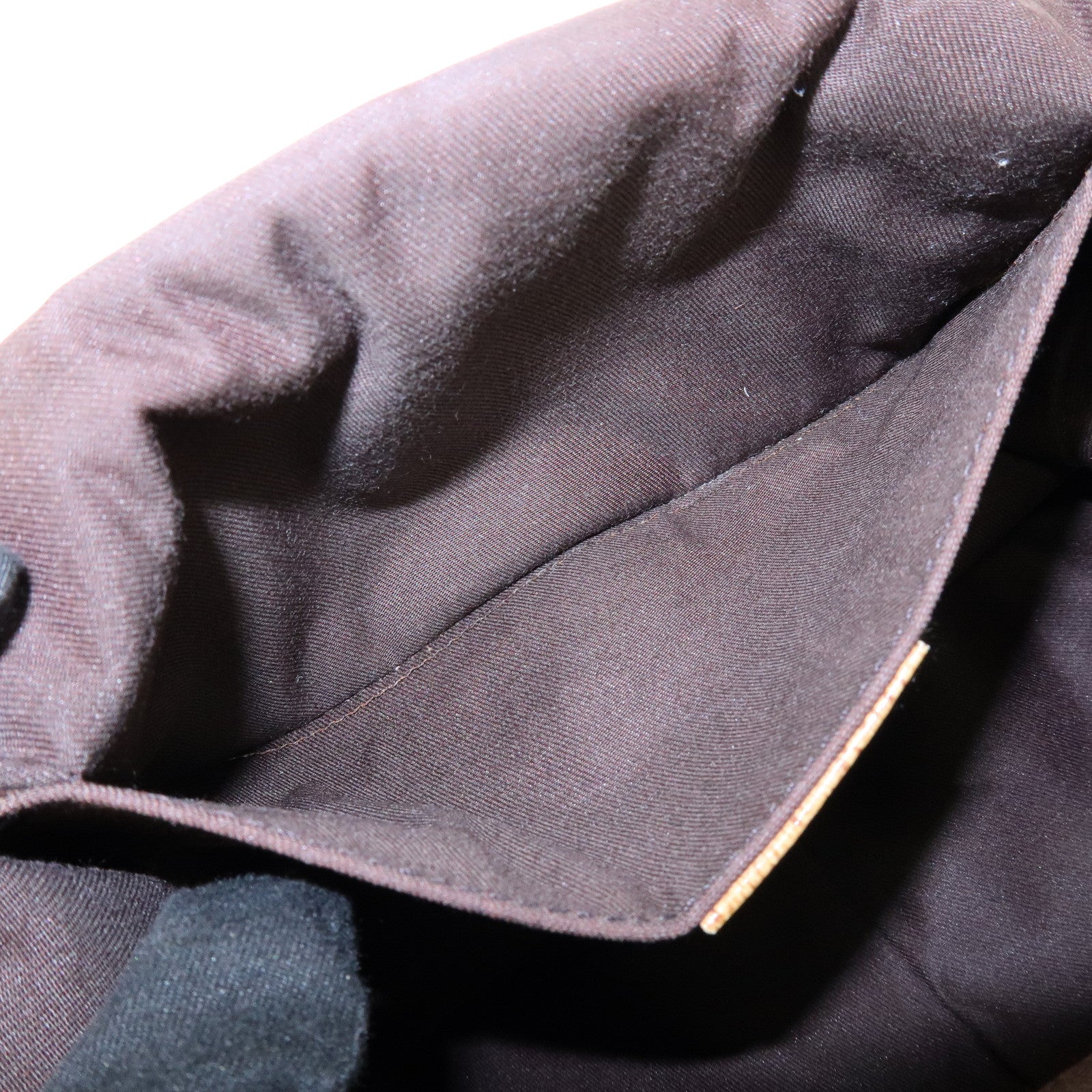 GUCCI GG Canvas Bamboo Leather Hand Bag Tote Bag Beige 124297