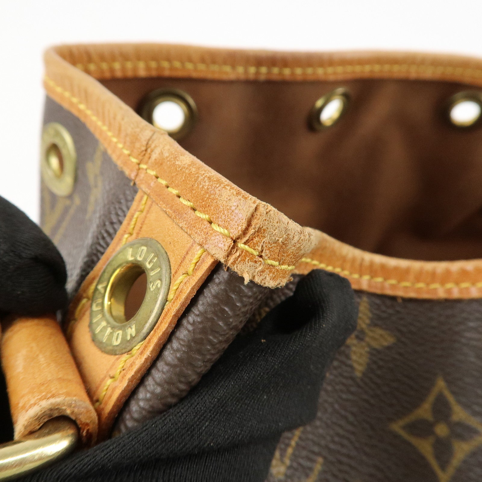 Louis Vuitton Monogram Petit Noe Shoulder Bag Brown M42226 Used