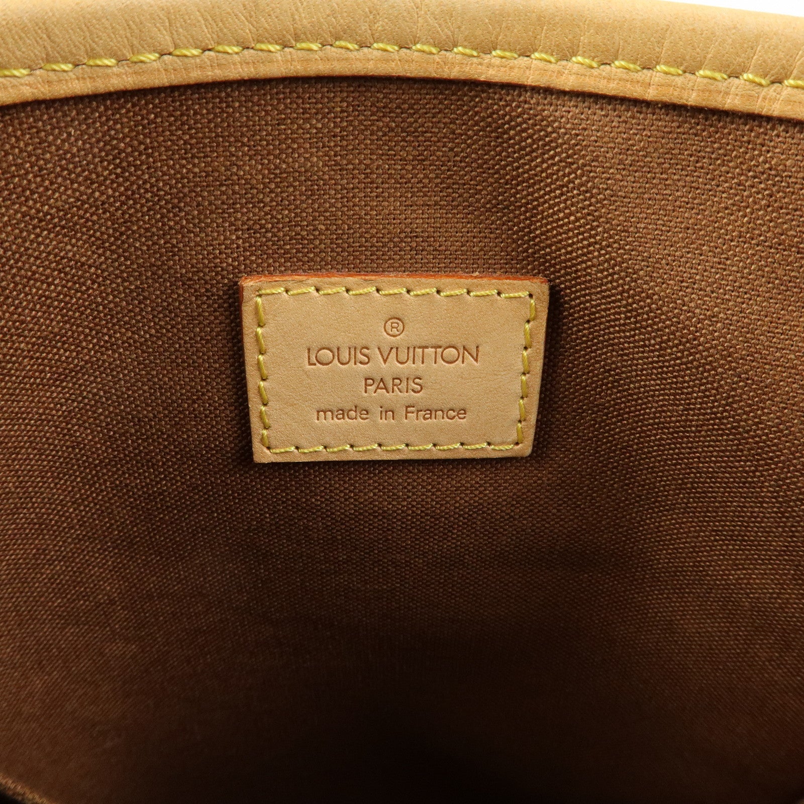 Louis Vuitton Monogram Batignolles Canvas Tote Bag Hand Bag M51156