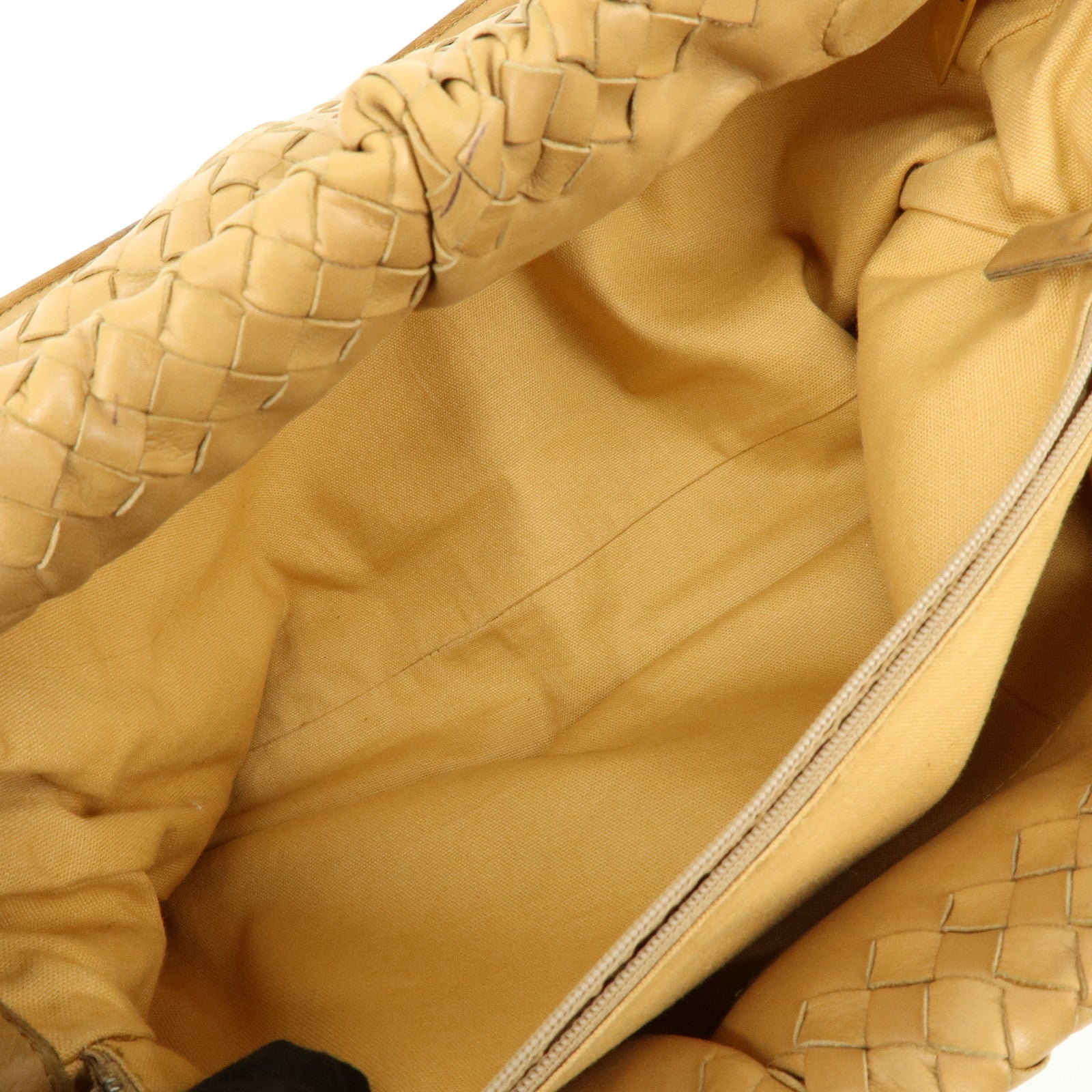BOTTEGA VENETA Intrecciato Nappa Leather Hand Shoulder Bag Brown