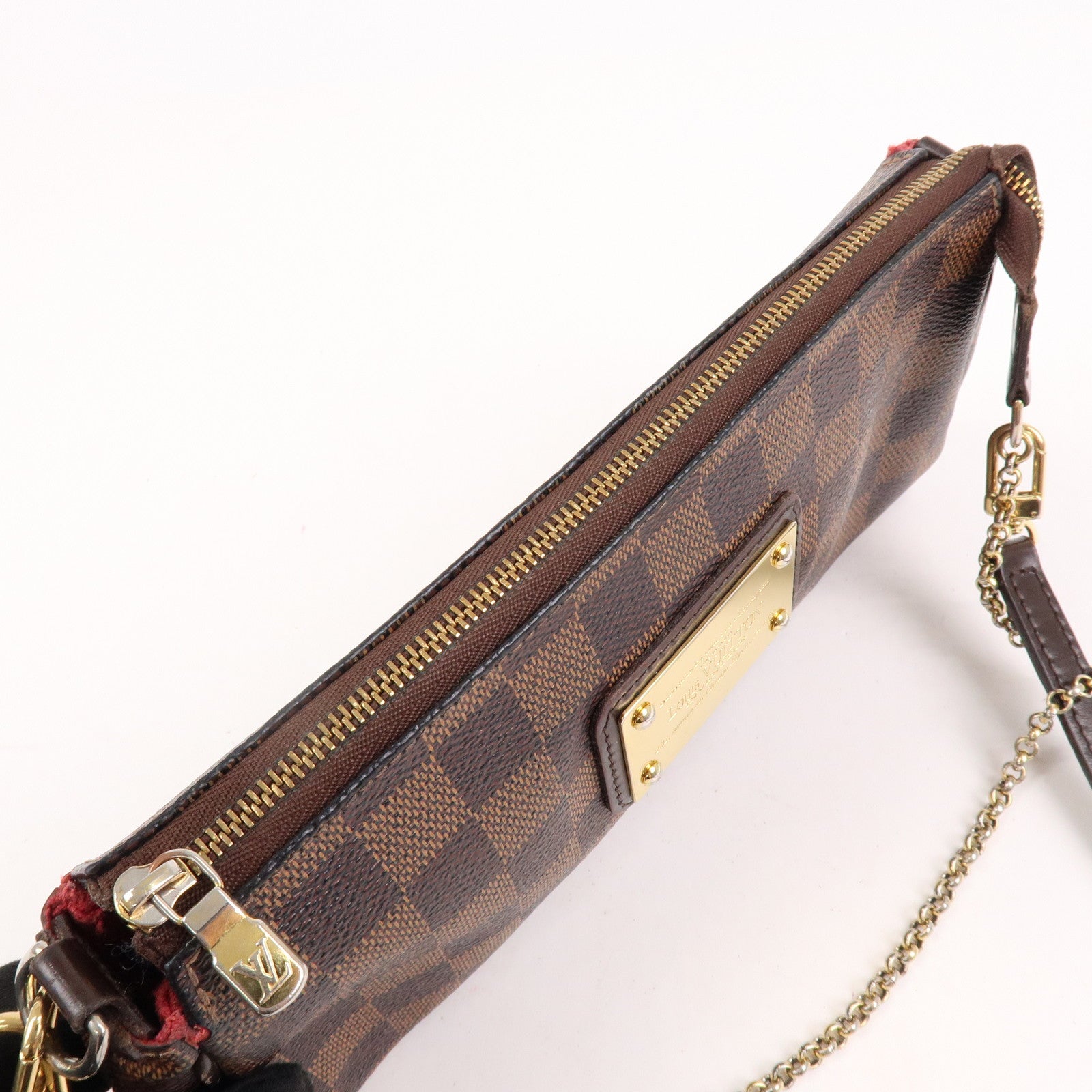 Louis Vuitton Damier Eva 2Way Hand Shoulder Bag Damier Ebene N55213