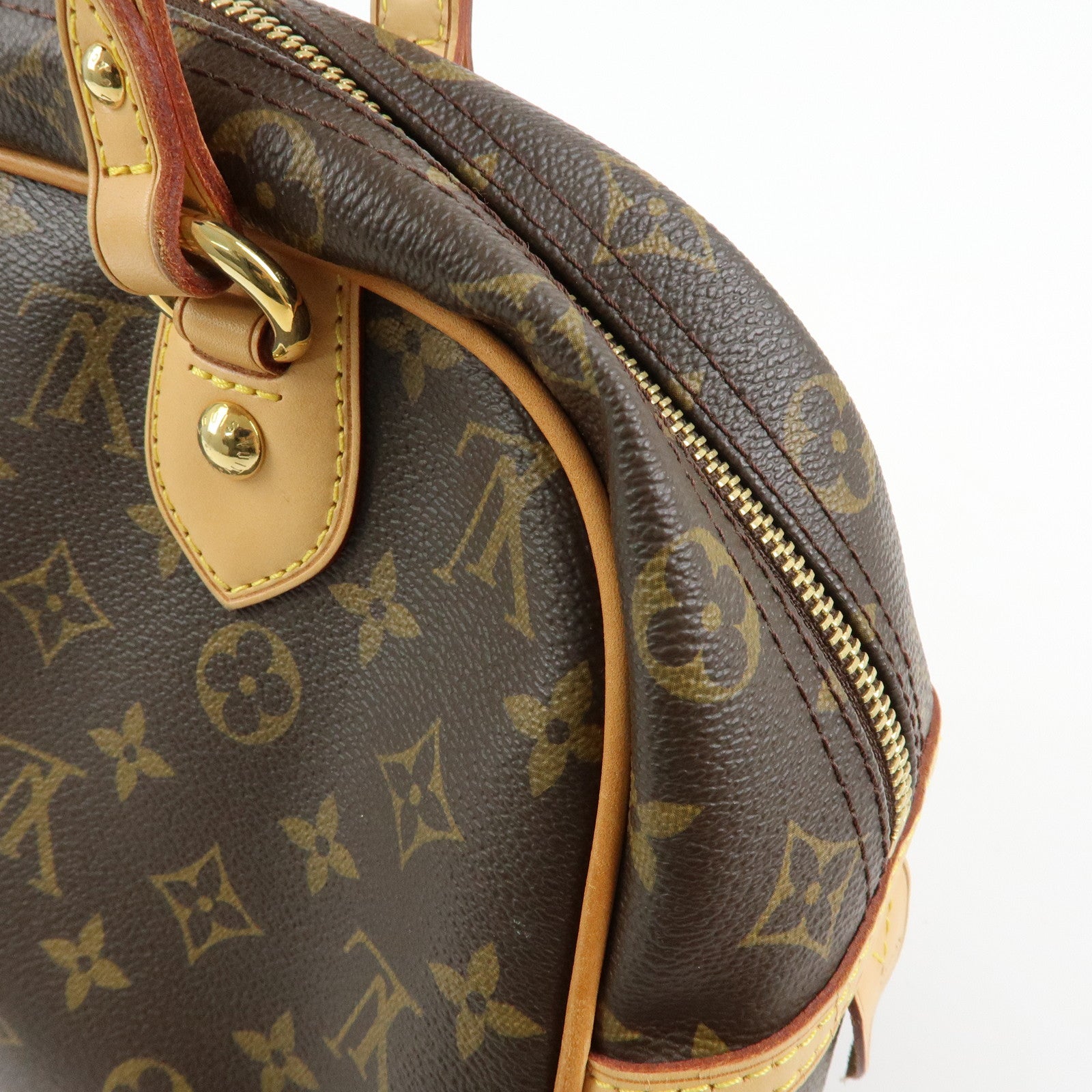 Louis Vuitton Monogram Montorgueil PM Shoulder Bag Brown M95565