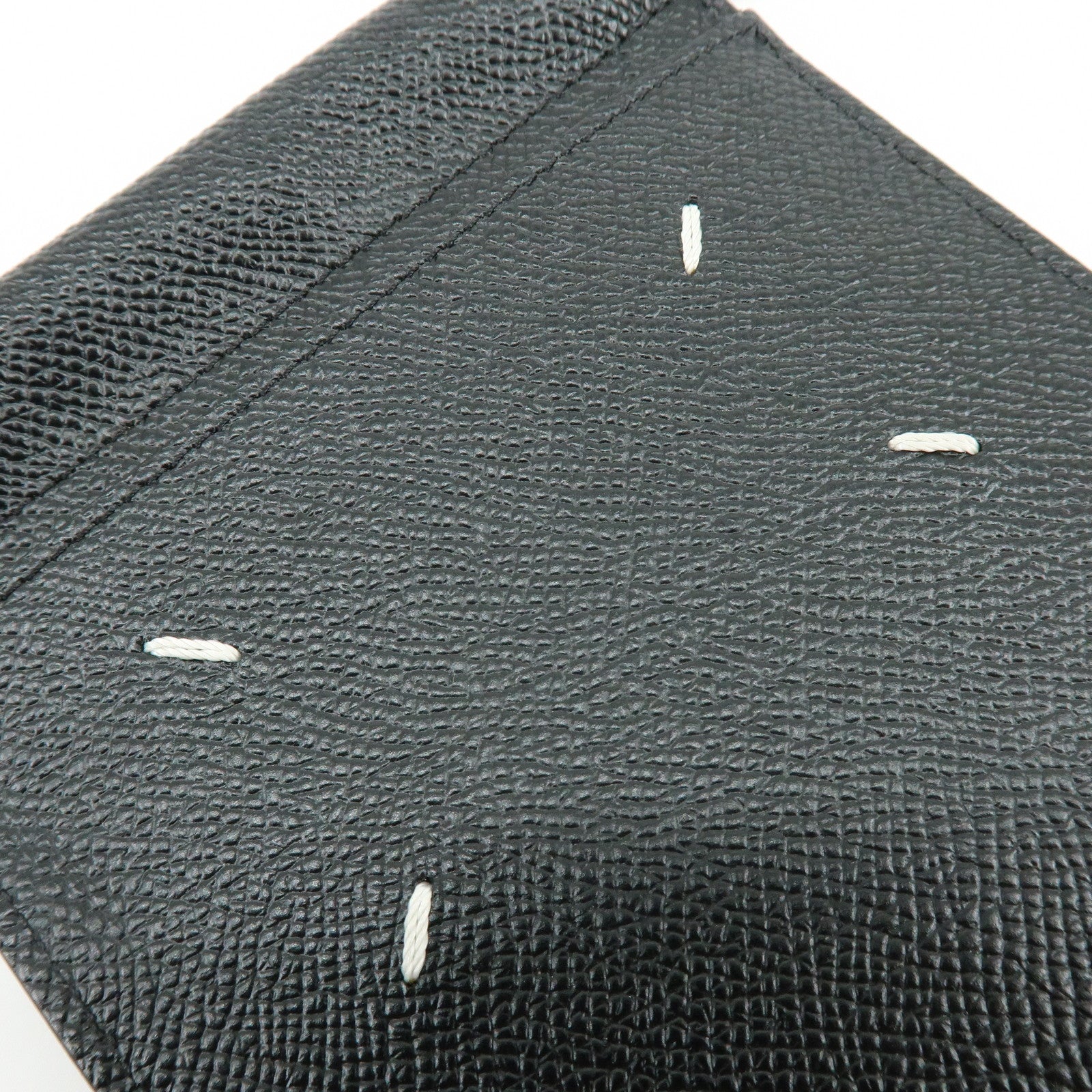 Maison Margiela 11 Four Stitches Calf Leather Shoulder Bag Black