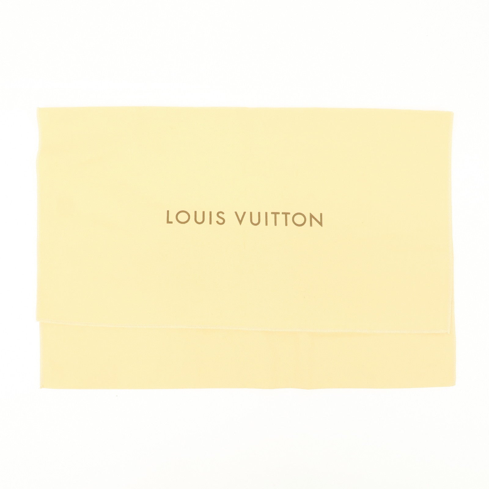 Louis Vuitton Set of 11 Dust Bag Storage Bag Flap Style Beige