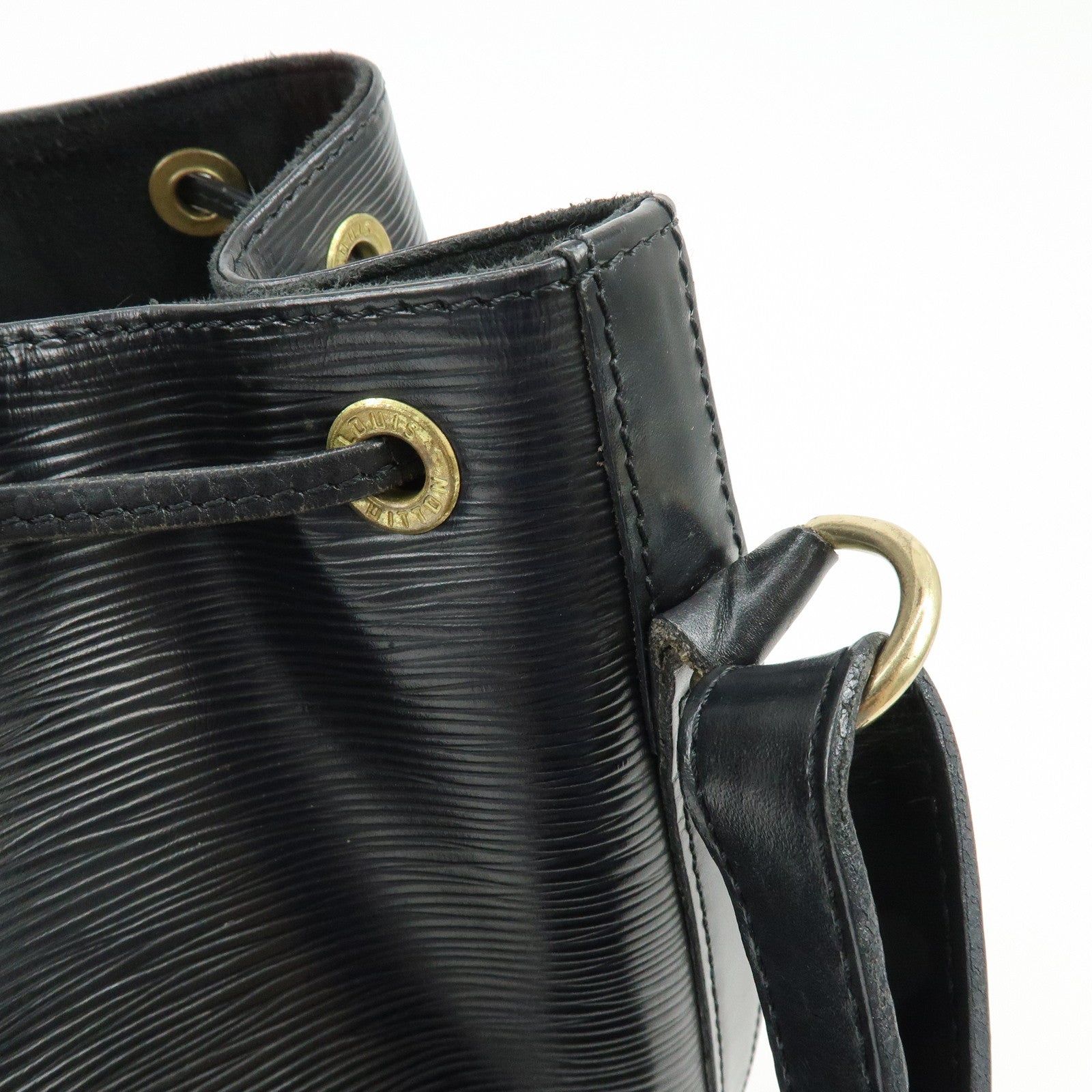 Louis Vuitton Epi Petit Noe Shoulder Bag Hand Bag Noir Black M59012