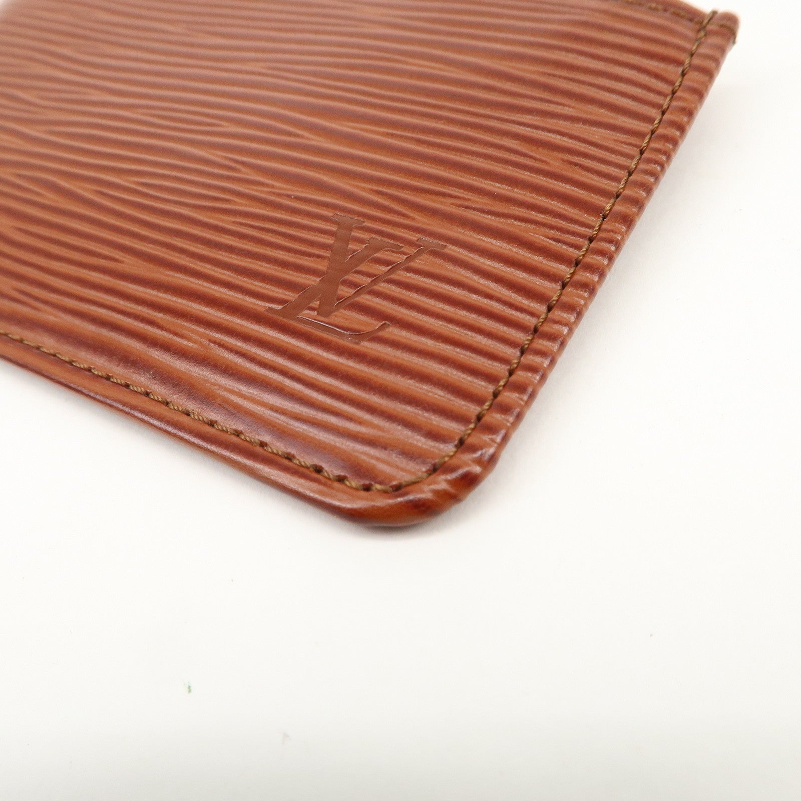 Louis Vuitton Epi Pochette Cles Coin Case Kenya Brown M63803