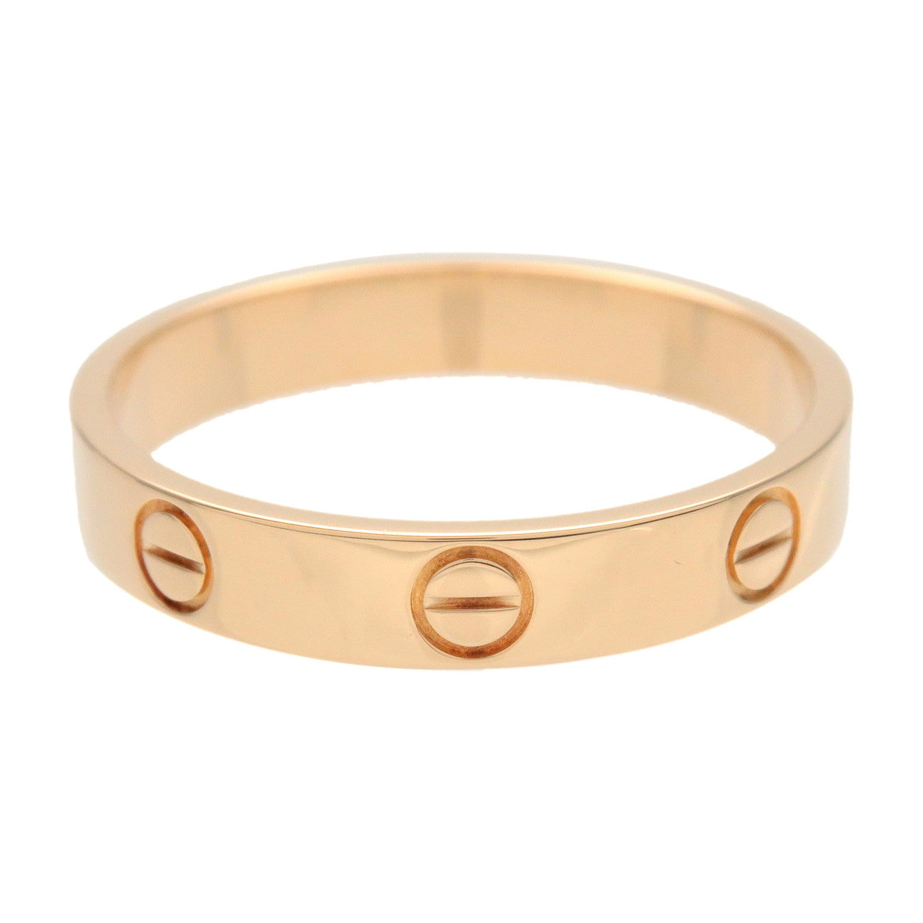 Cartier Mini Love Ring K18 750YG Yellow Gold #57 US8 EU57 HK17.5