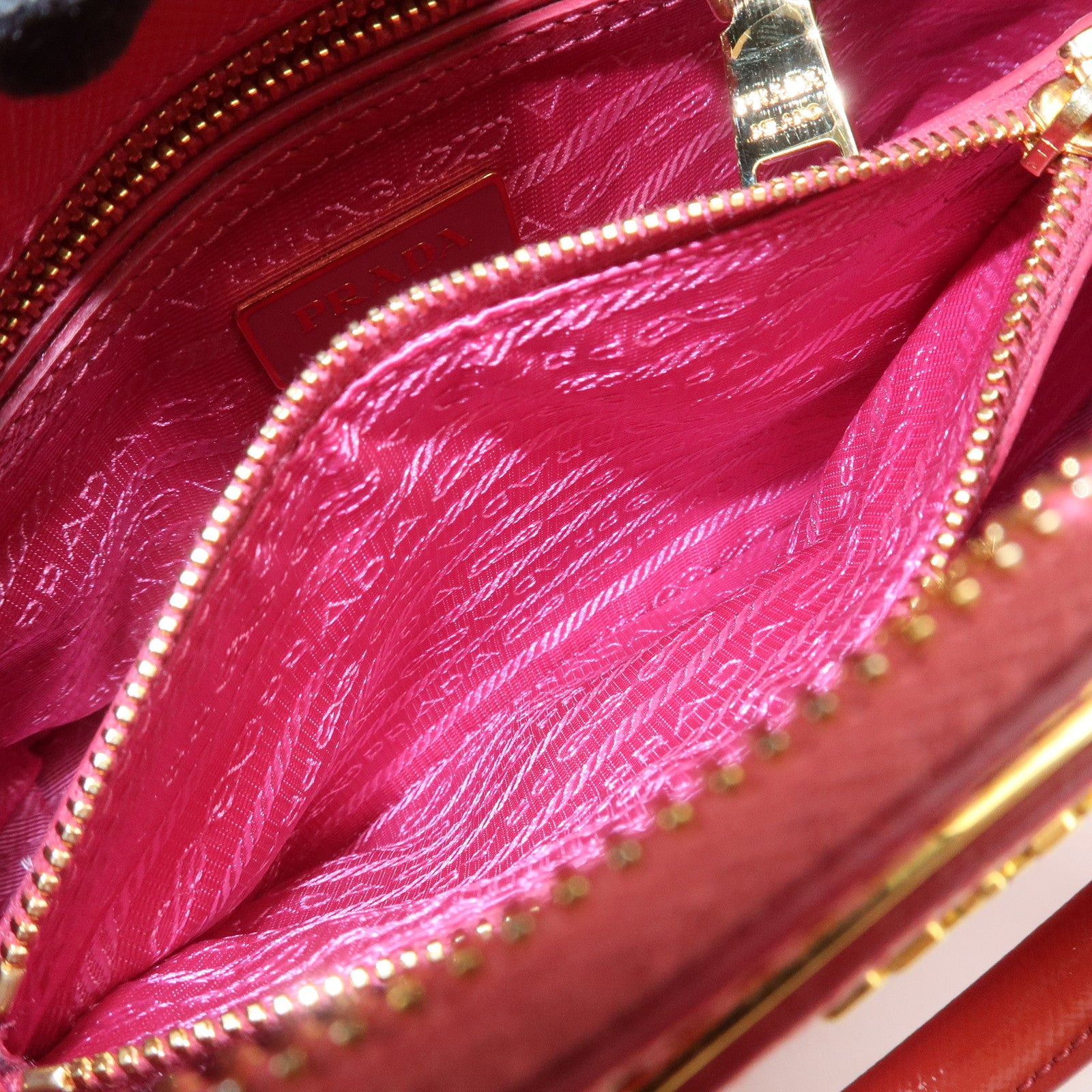 PRADA Promenade Small Saffiano 2Way Hand Shoulder Bag BL0838