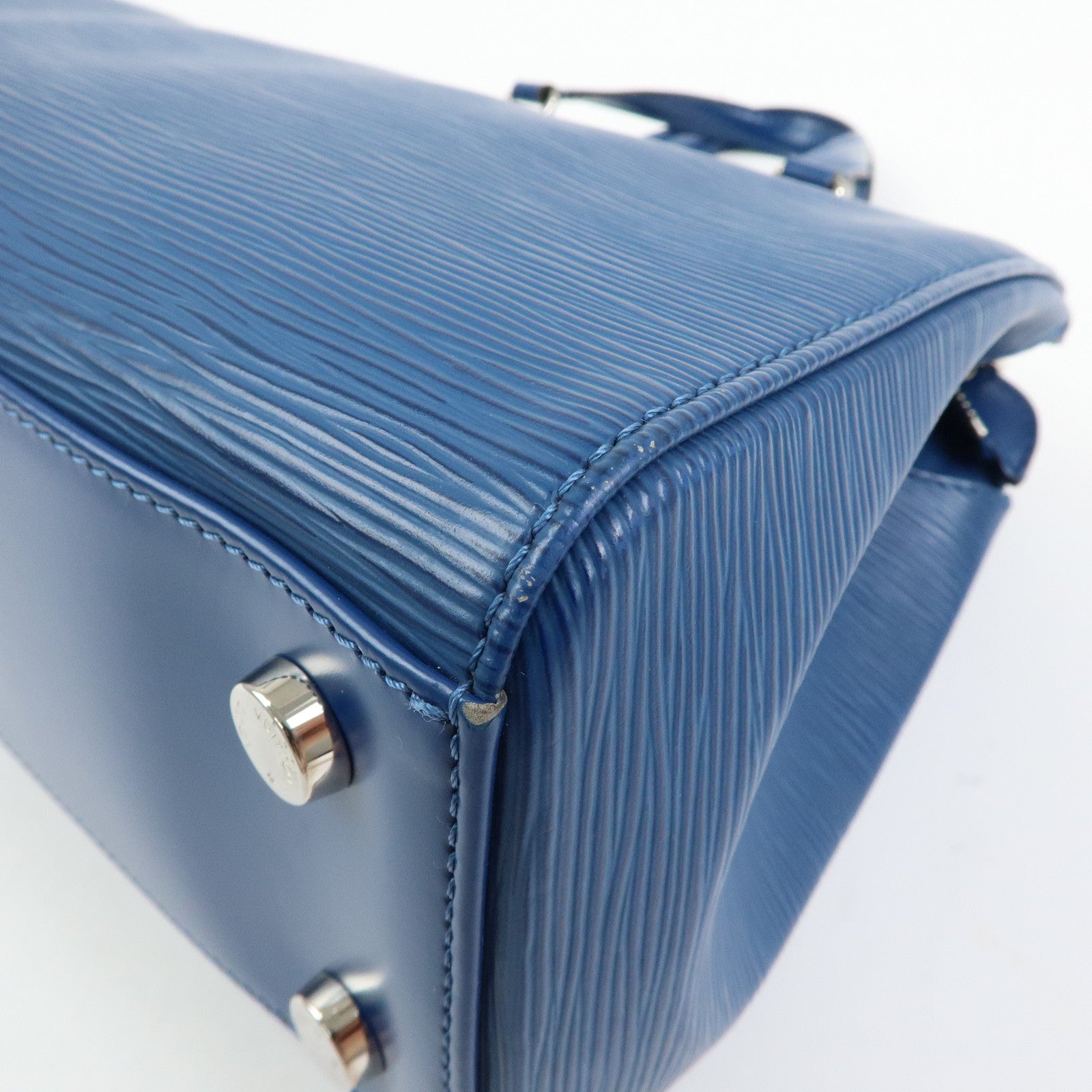 Louis Vuitton Epi Leather Blair MM 2Way Bag Toledo Blue M40964