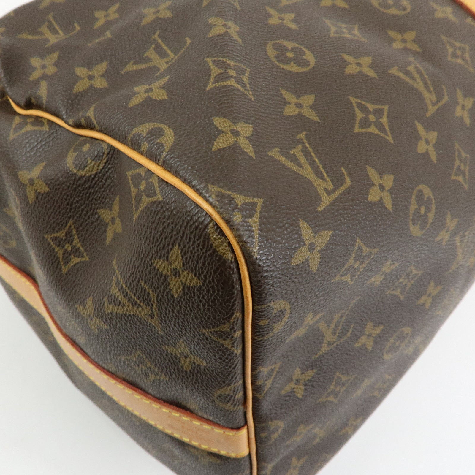Louis Vuitton Monogram Keep All Bandouliere 55 Boston Bag M41414