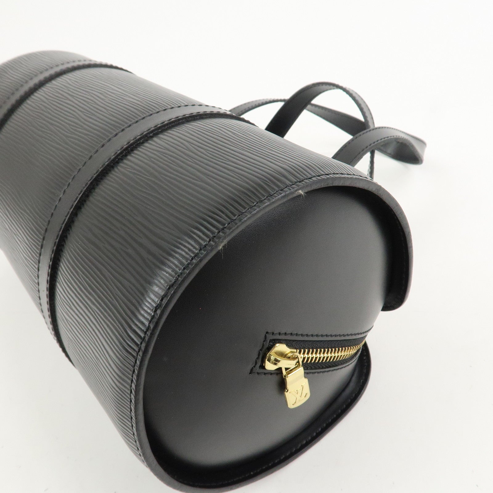 Louis Vuitton Epi Soufflot Hand Bag Shoulder Bag Noir M52862