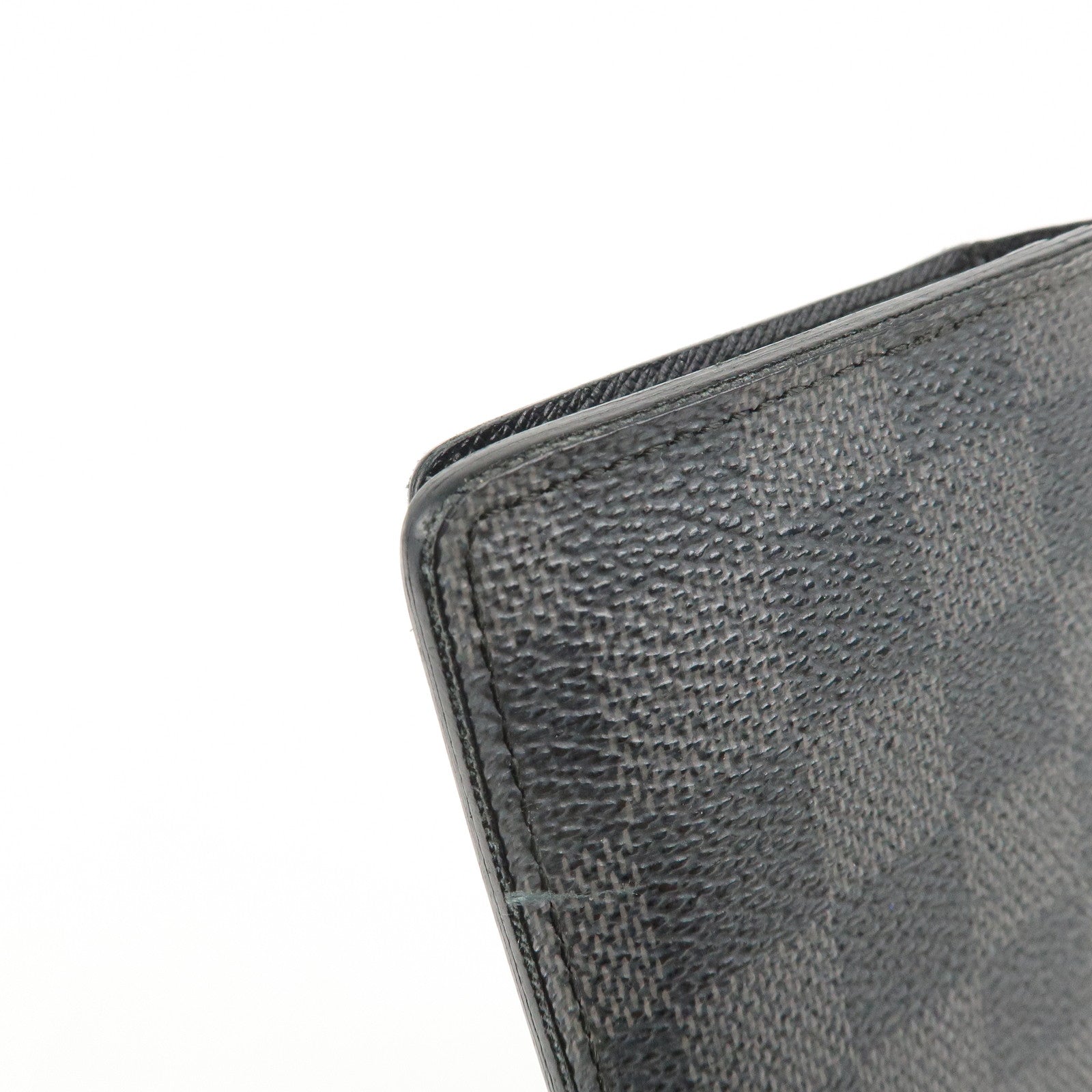 Louis Vuitton Damier Portefeuille Brazza Long Wallet N62665 Used