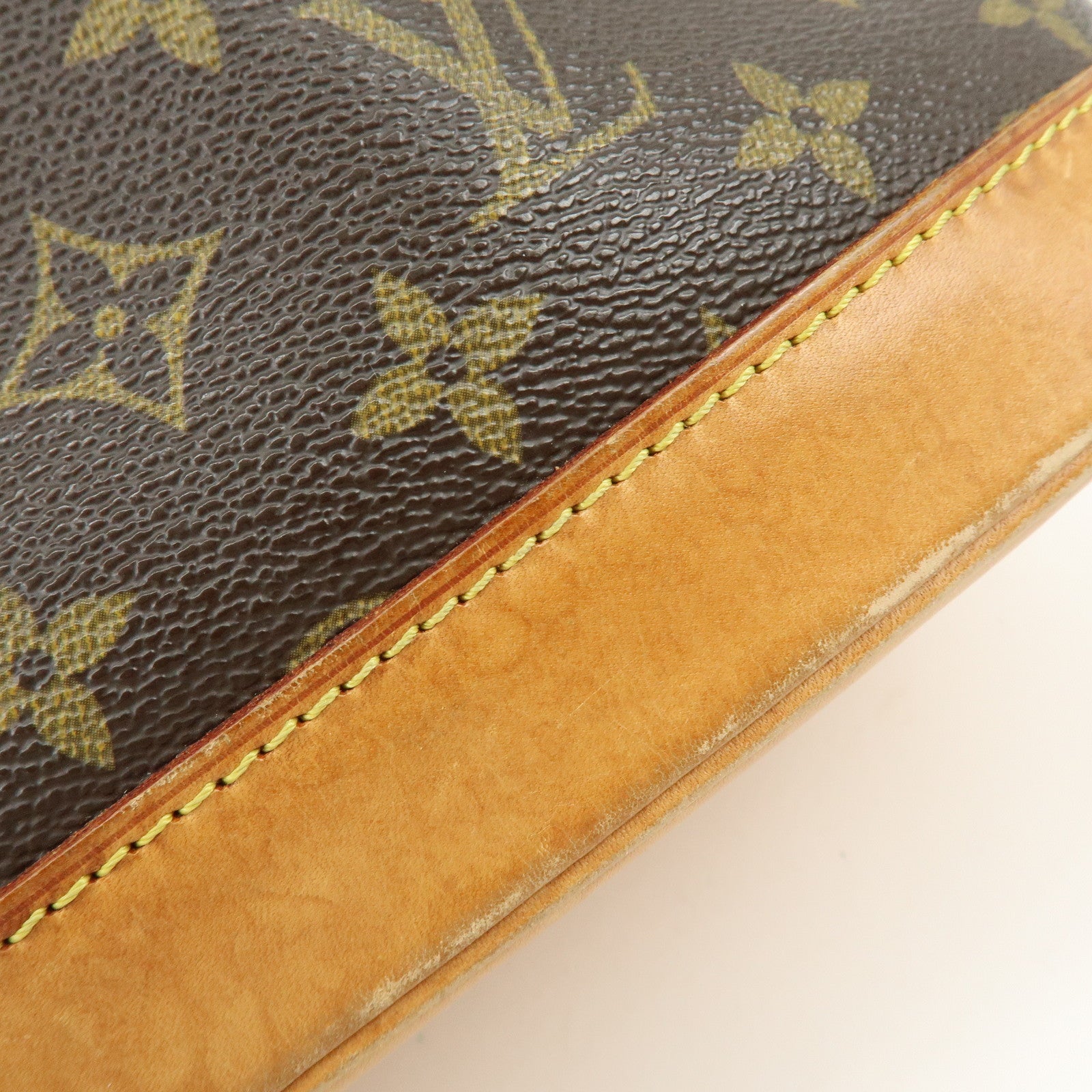 Louis Vuitton Monogram Alma Hand Bag Brown M51130