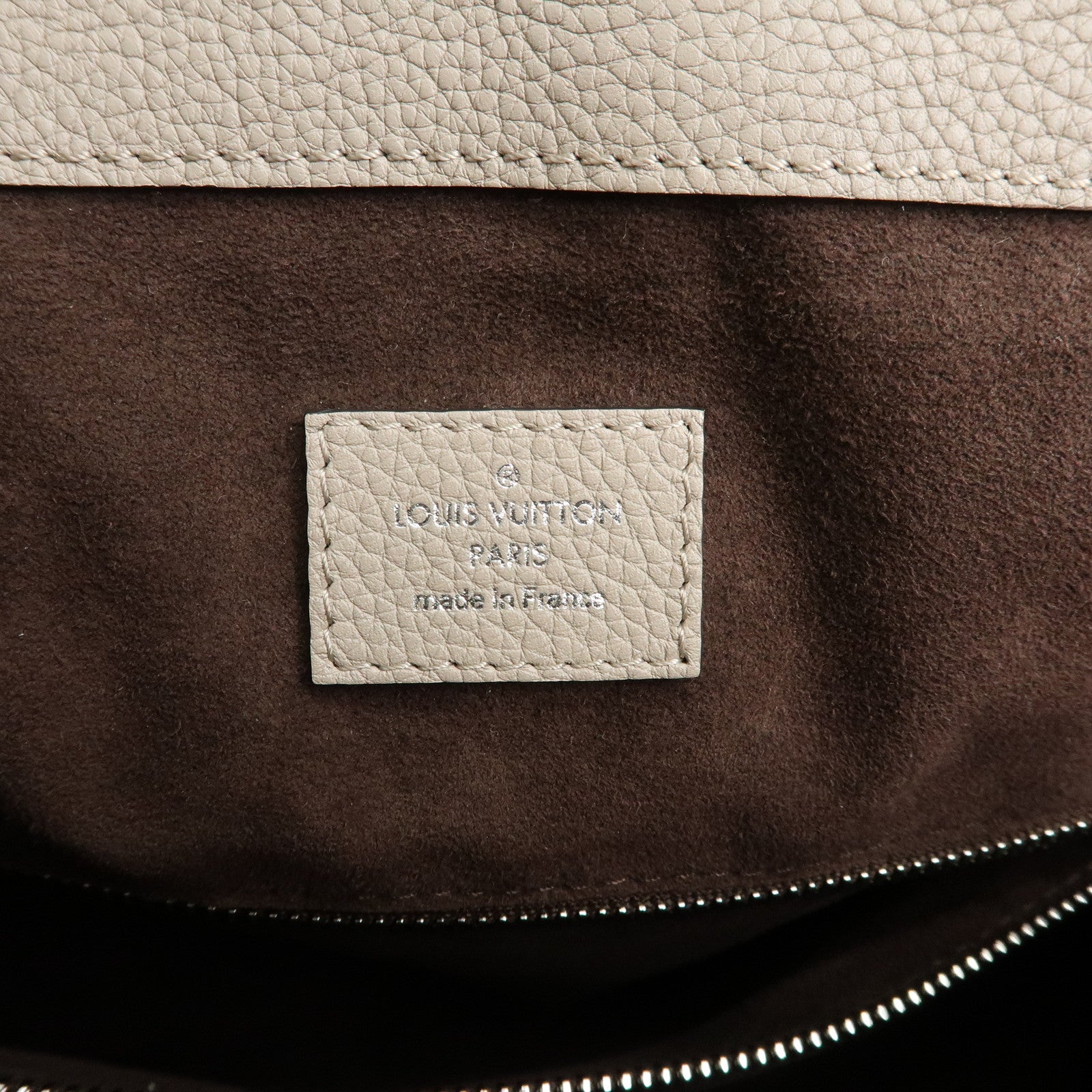 Louis Vuitton Monogram Mahina Babylone PM 2Way Bag Beige M50032