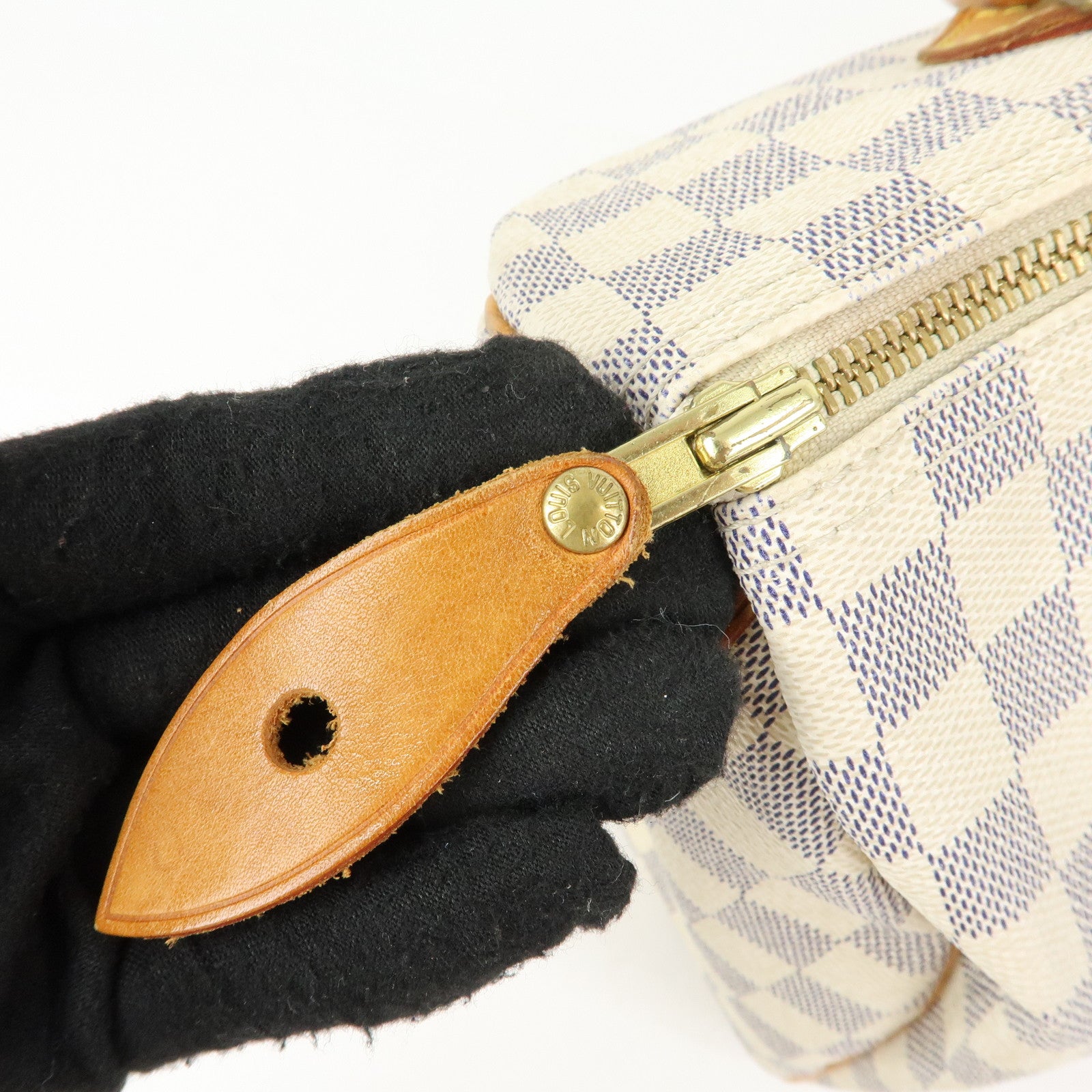 Louis Vuitton Damier Azur Speedy 30 Boston Bag Hand Bag N41370