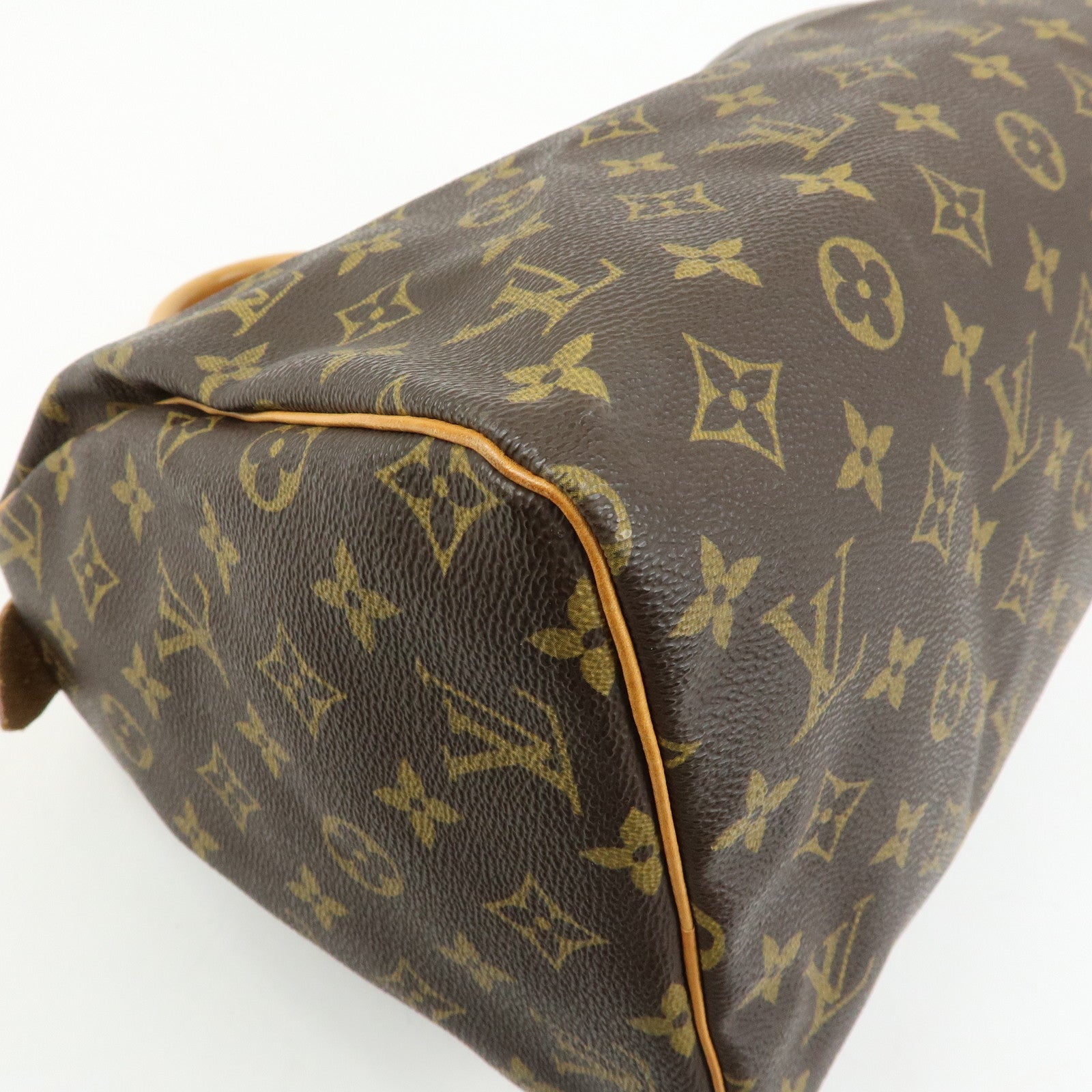 Louis Vuitton Monogram Speedy 30 Boston Bag Hand Bag Brown M41526