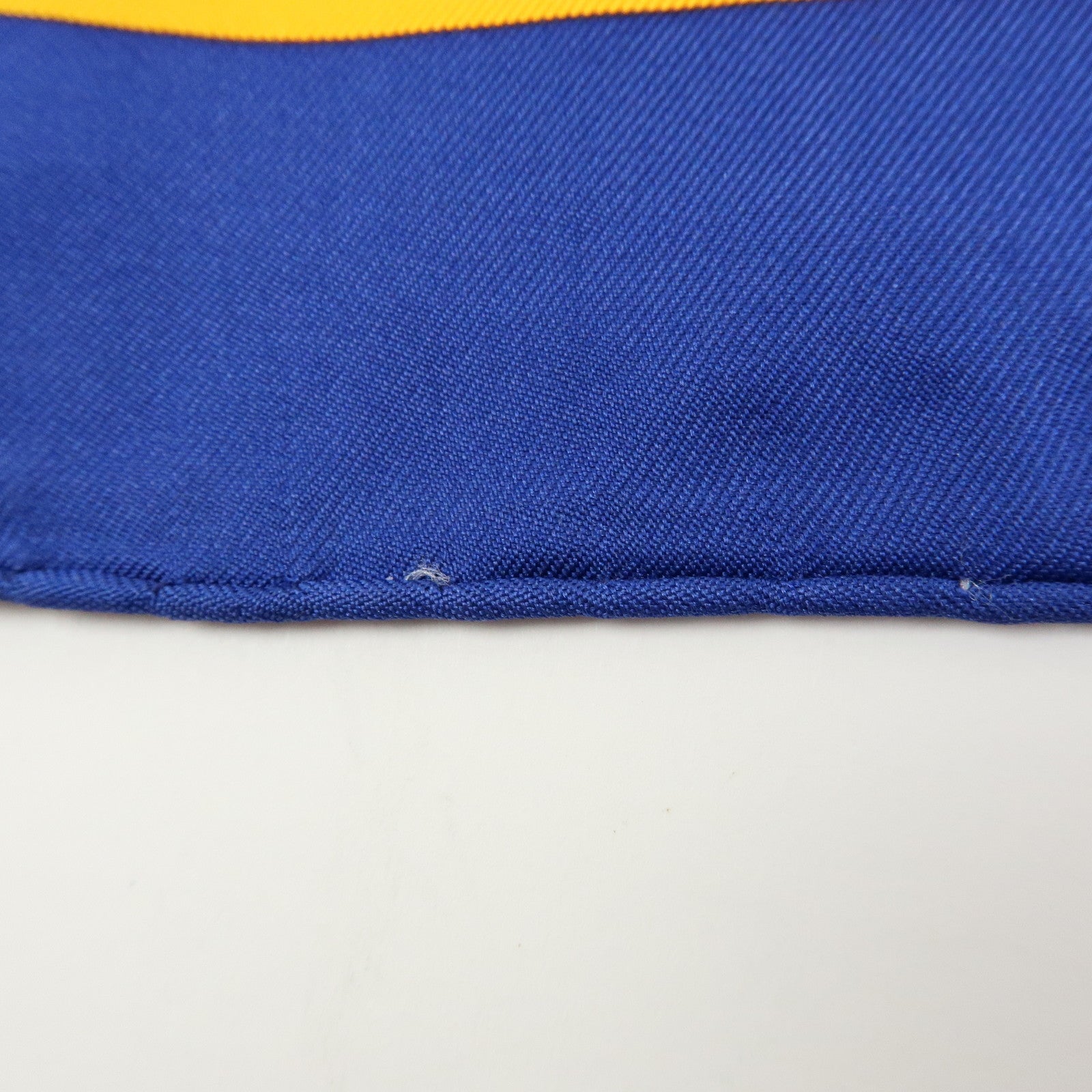 HERMES Carre 90 Silk 100% Scarf IN SALZBURG Blue Gold