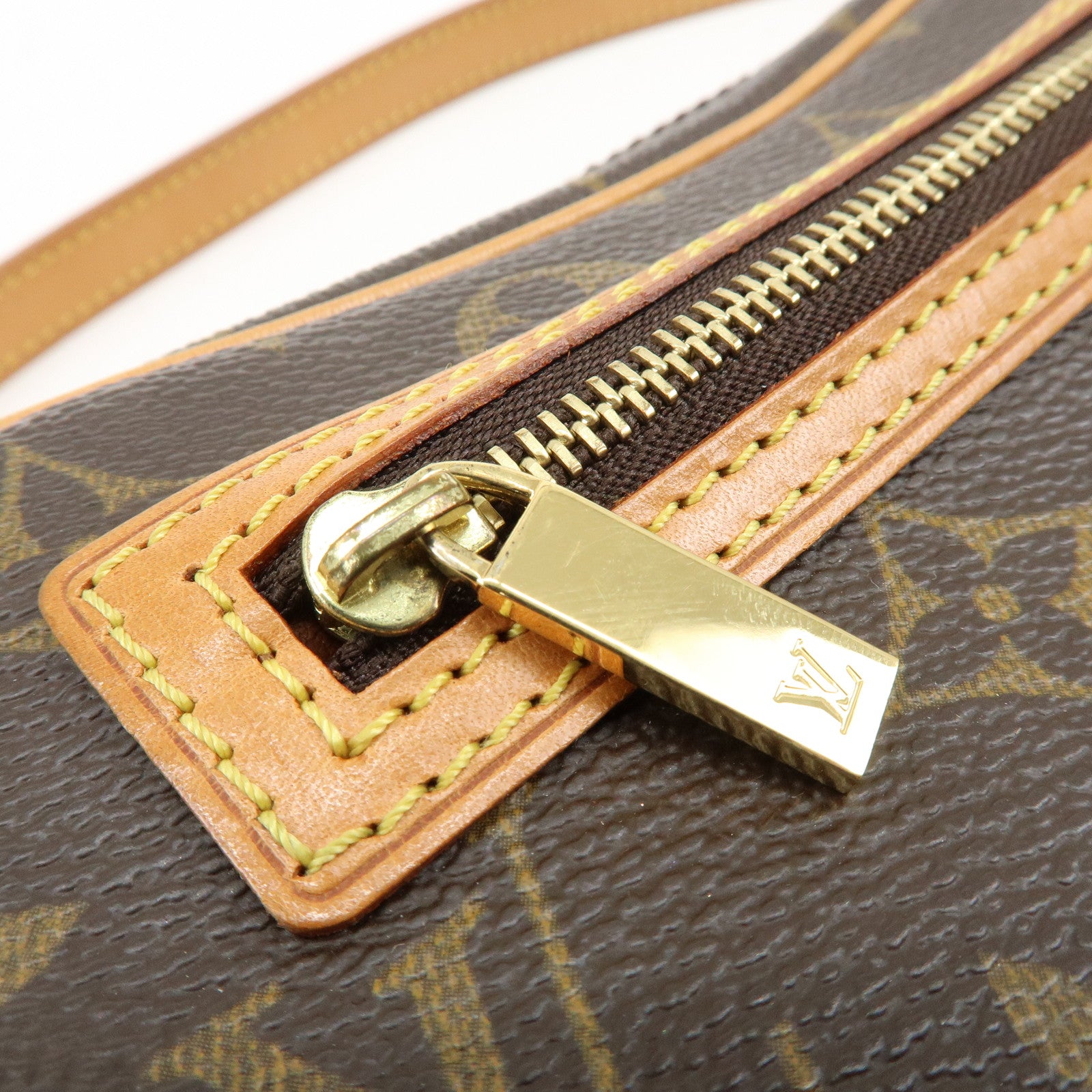Louis Vuitton Monogram Pochette Cite Shoulder Bag Brown M51183