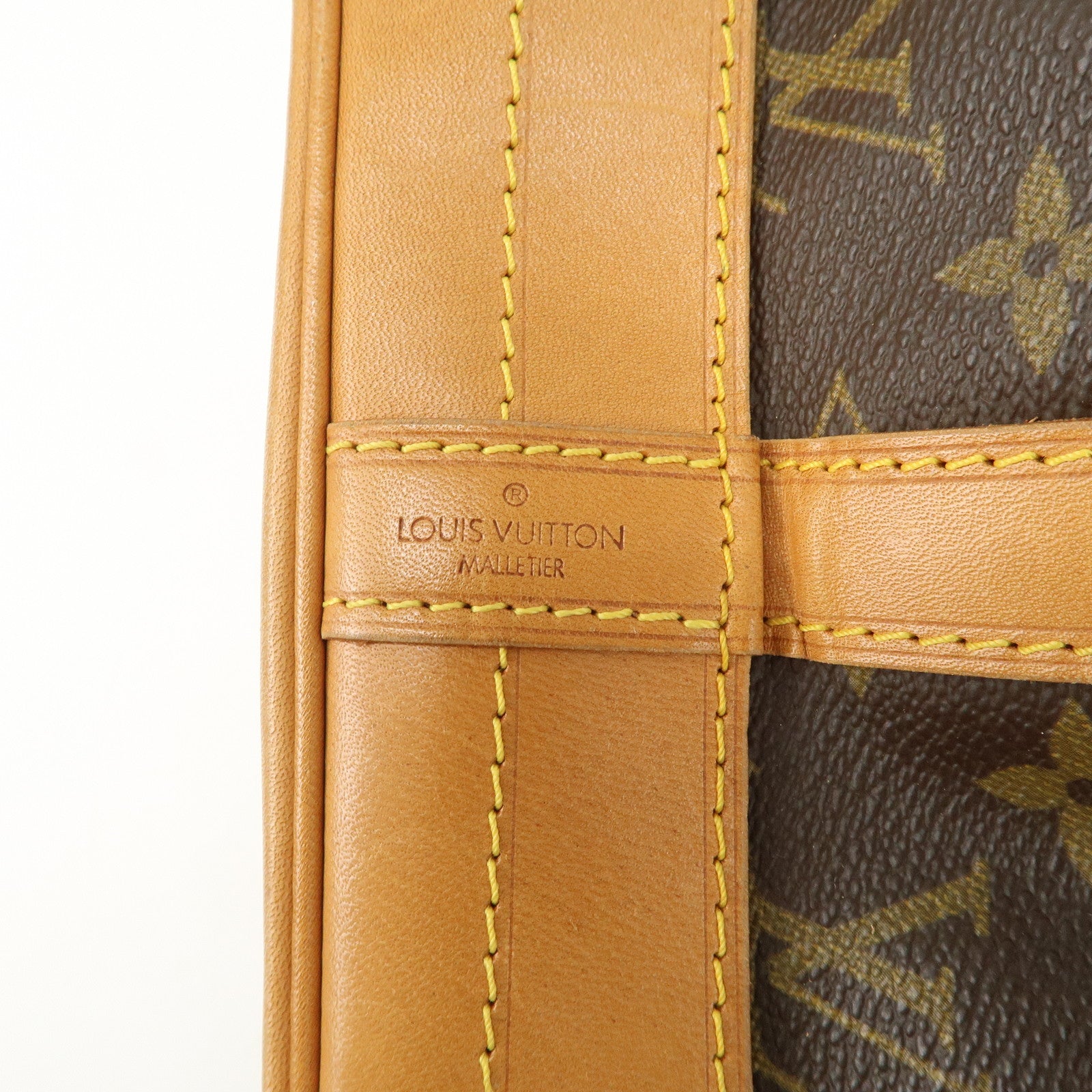 Louis Vuitton Monogram Noe Shoulder Bag Brown M42224