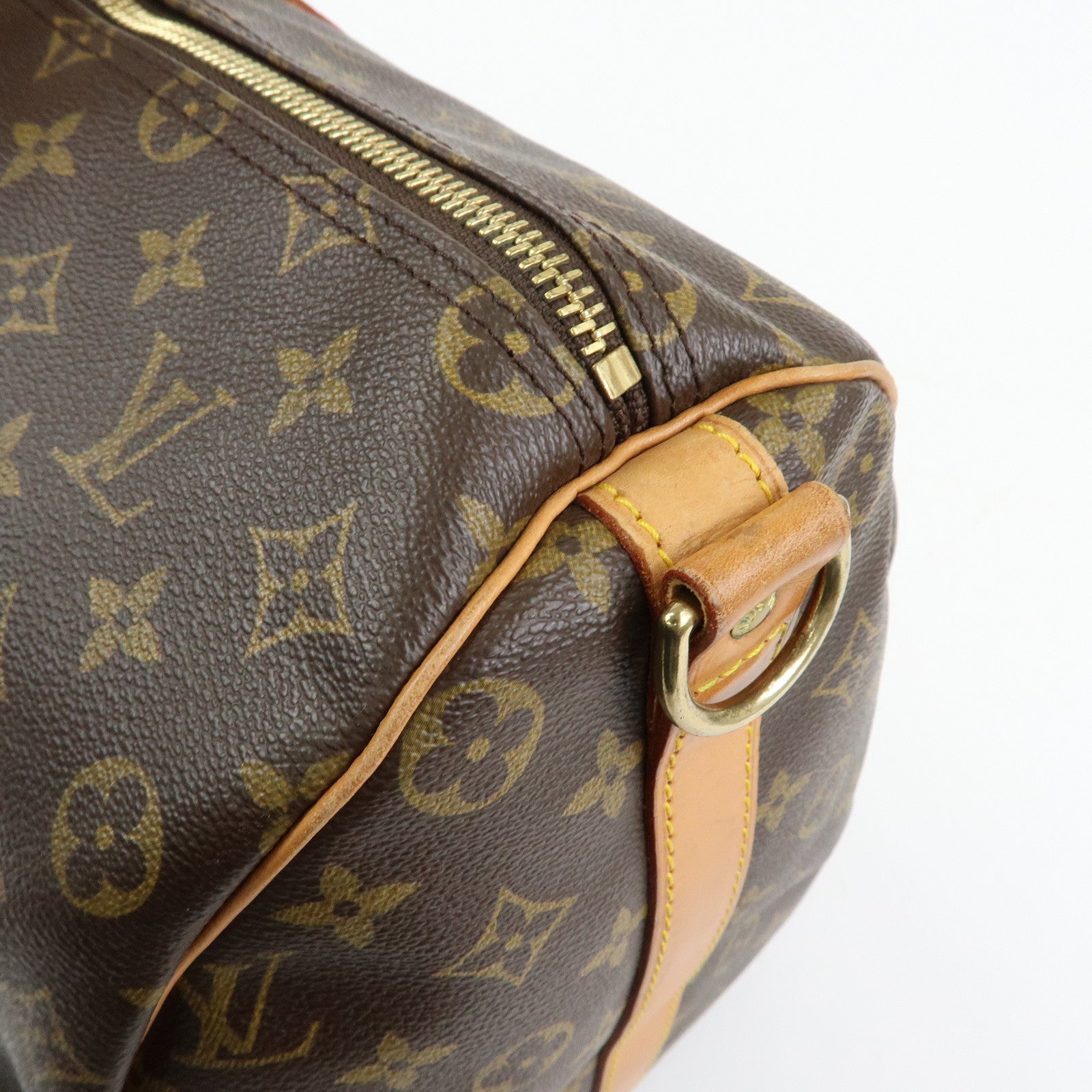 Louis Vuitton Monogram Keep All Bandouliere 50 Boston Bag M41416