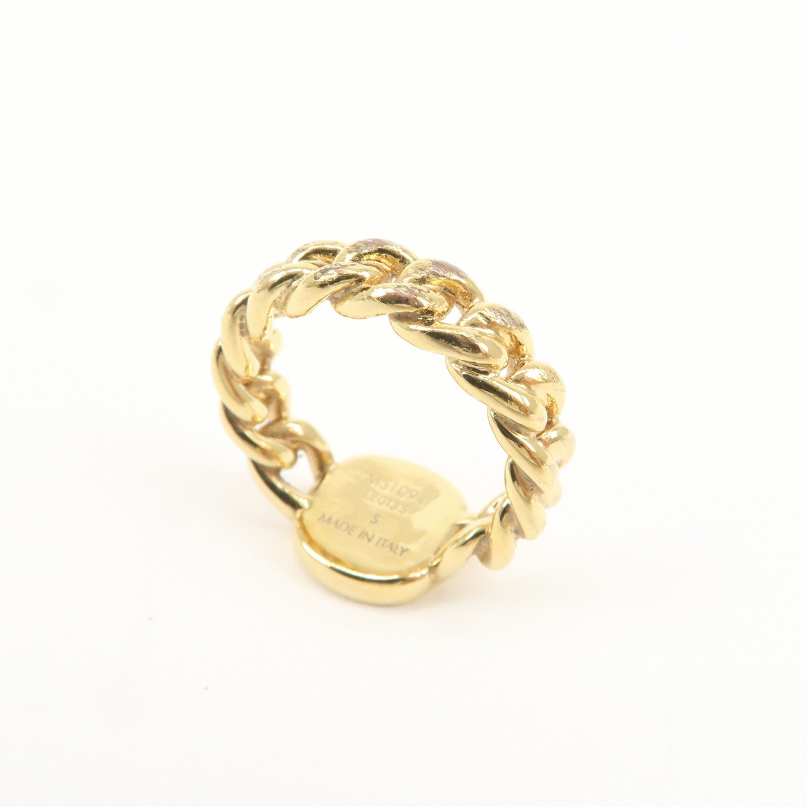 Louis Vuitton ID Ring Metal Gold Silver M61094