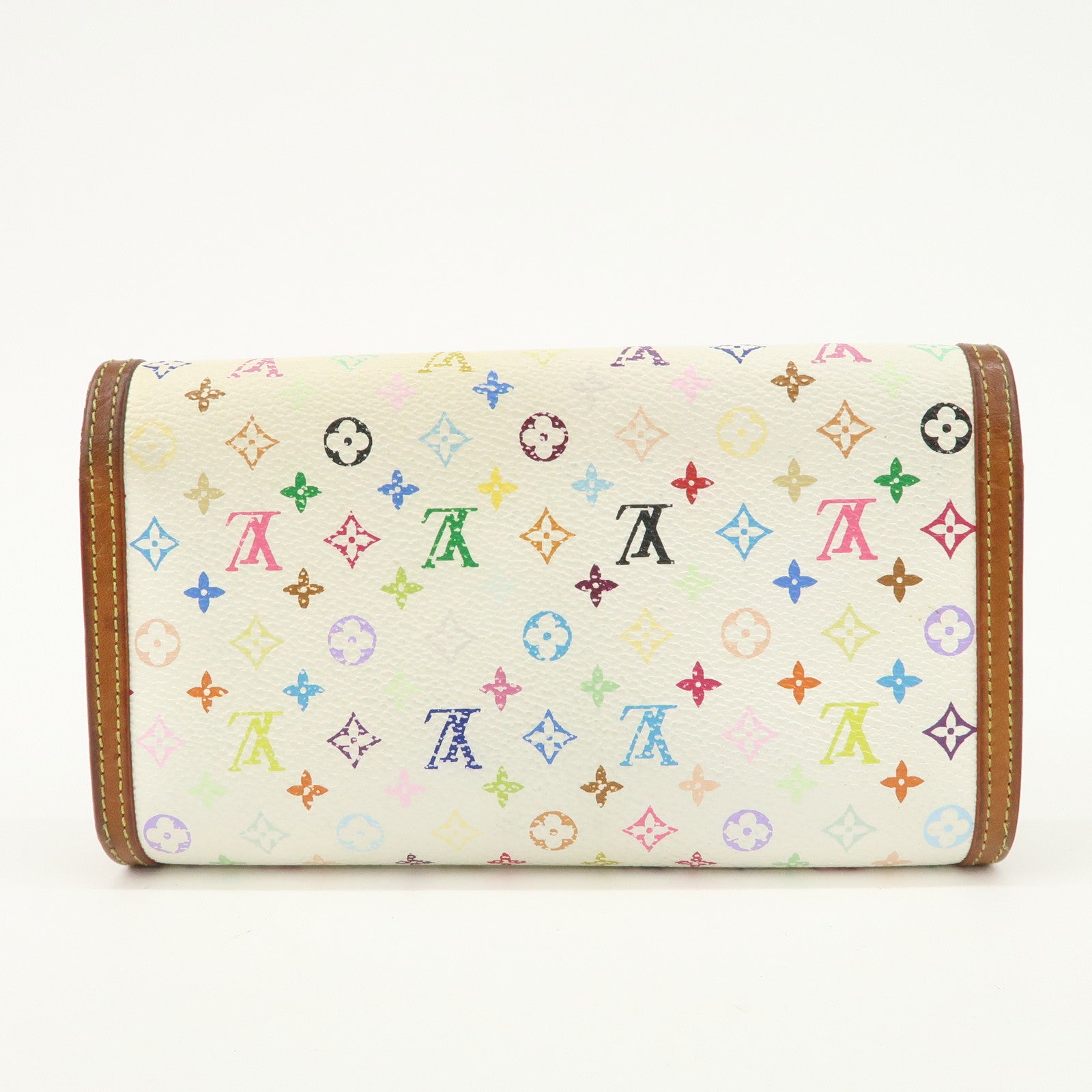 Louis Vuitton Monogram Multicolor Porte Trezor International Long Wallet Ｍ92659
