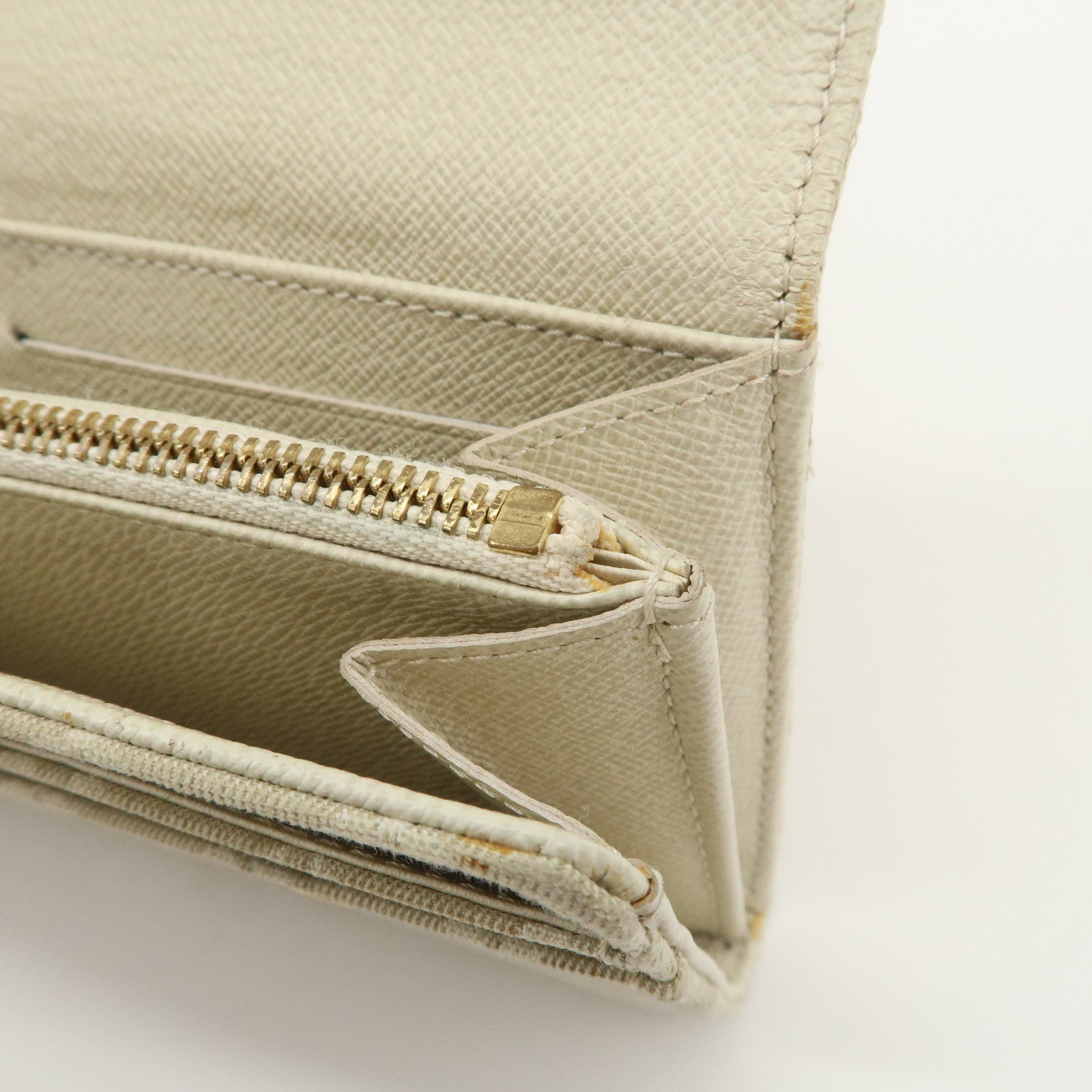 Louis Vuitton Monogram Mini Lin Portefeuille Sarah Wallet M95311