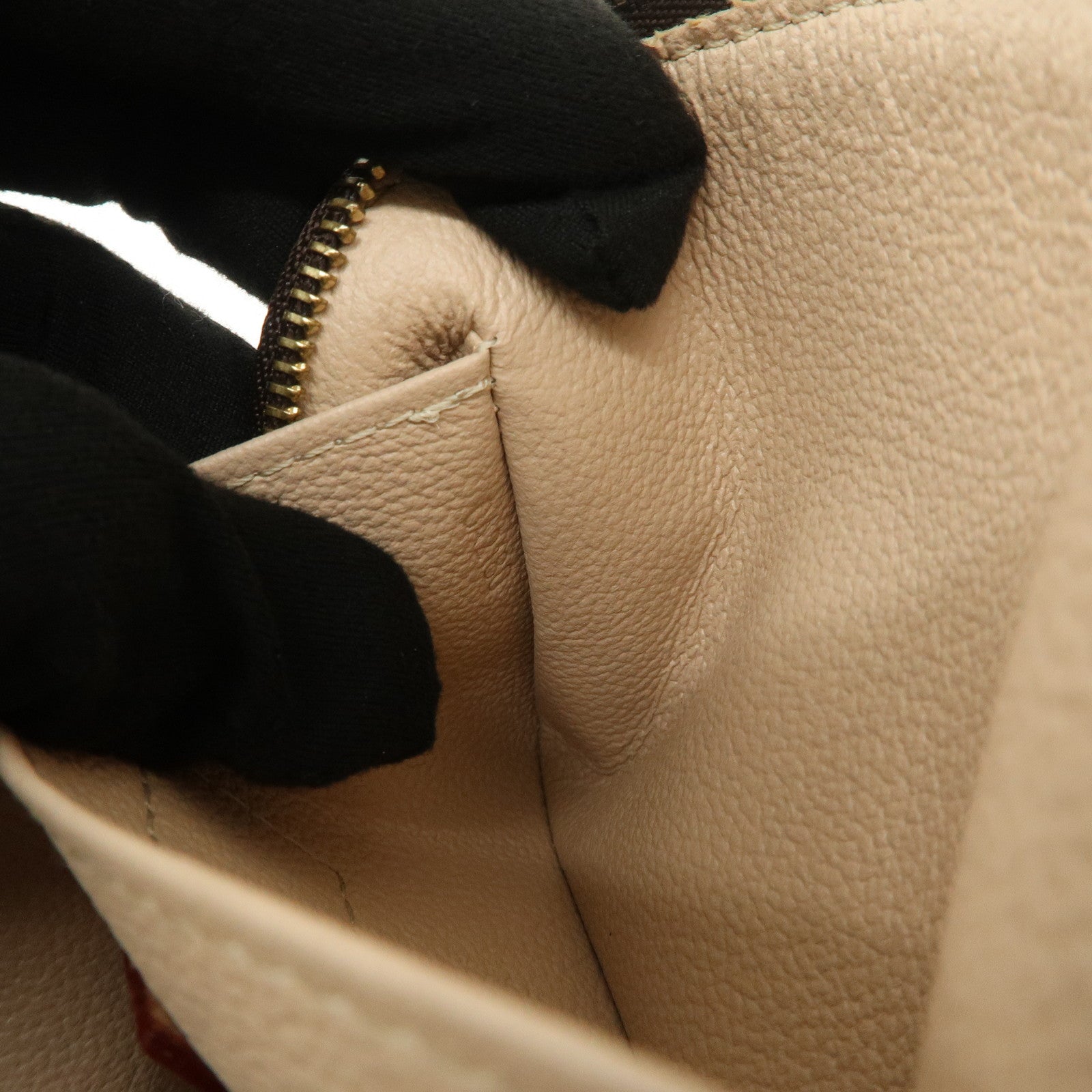 Louis Vuitton Monogram Pochette Cosmetic Pouch Brown M47515