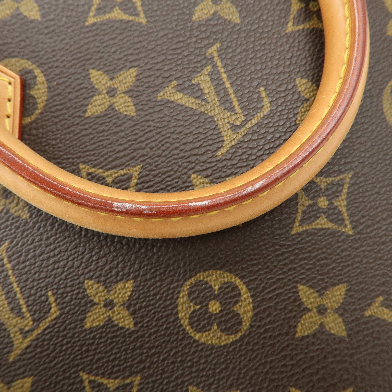 Louis Vuitton Monogram Alma Hand Bag Brown M51130