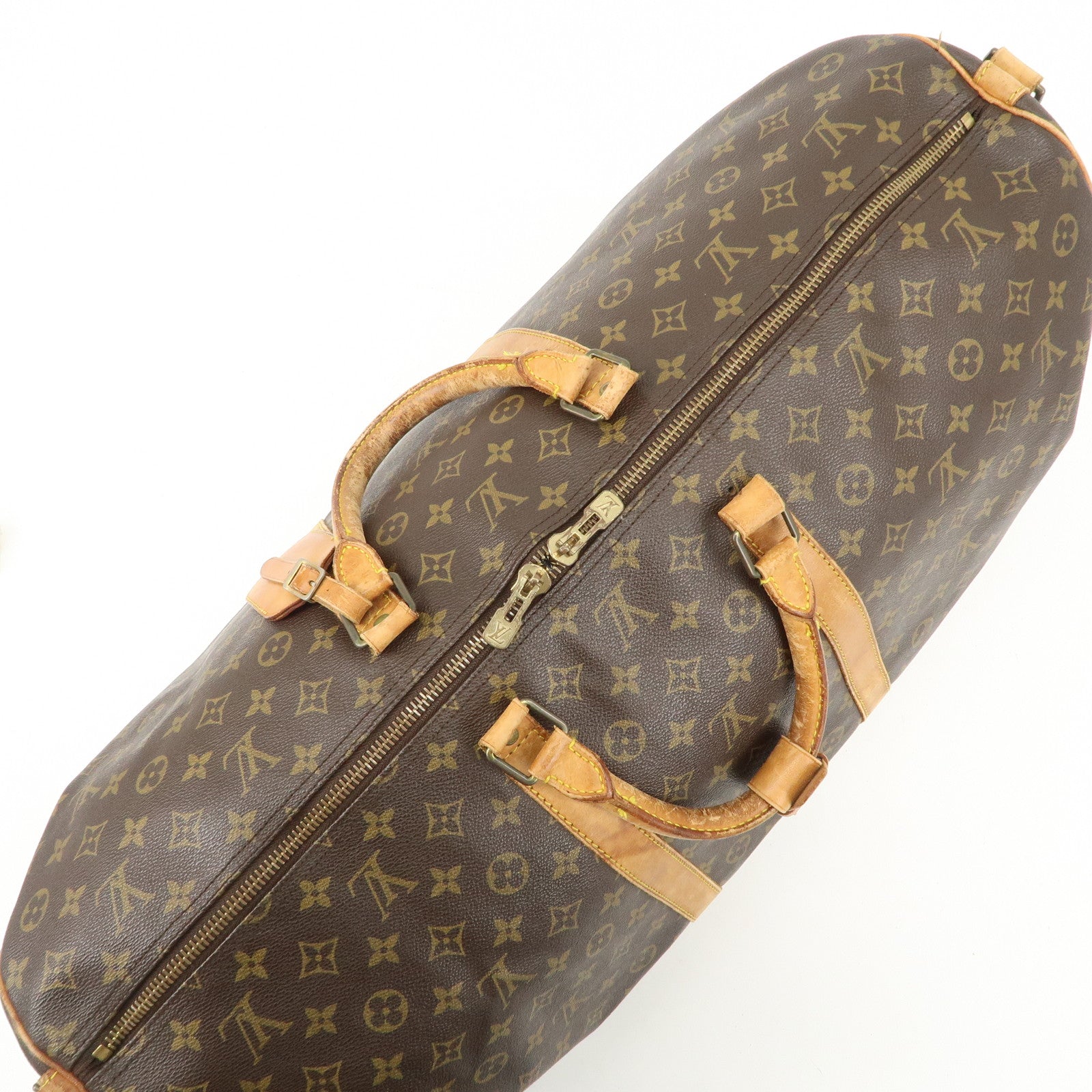 Louis Vuitton Monogram Keep All Bandouliere 60 Boston Bag M41412 Used