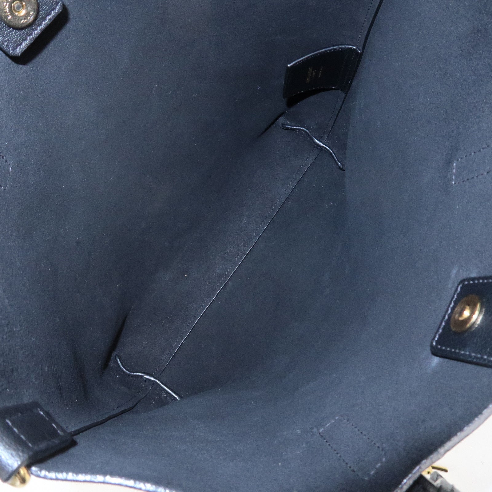 SAINT LAURENT PARIS Leather Toy Shopping Bag 2Way Bag Black 600306