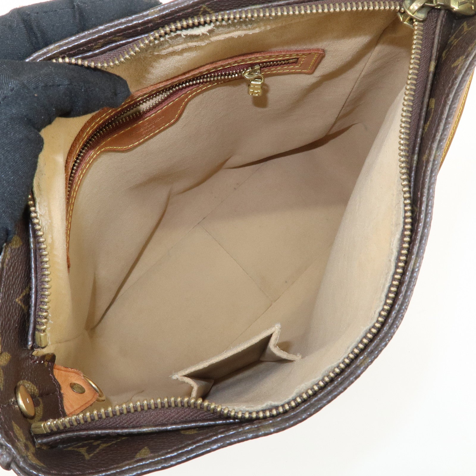 Louis Vuitton Monogram Looping GM Shoulder Bag Brown M51145