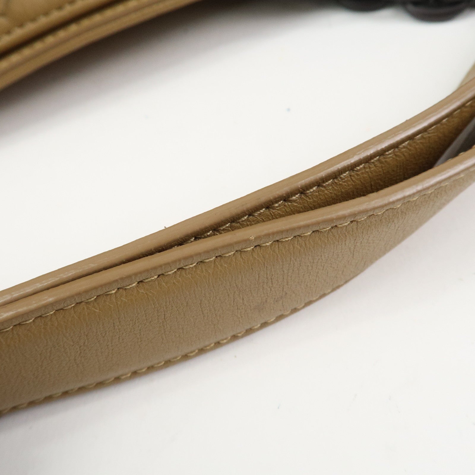 BOTTEGA VENETA Intrecciato Nappa Leather Shoulder Tote Bag Brown