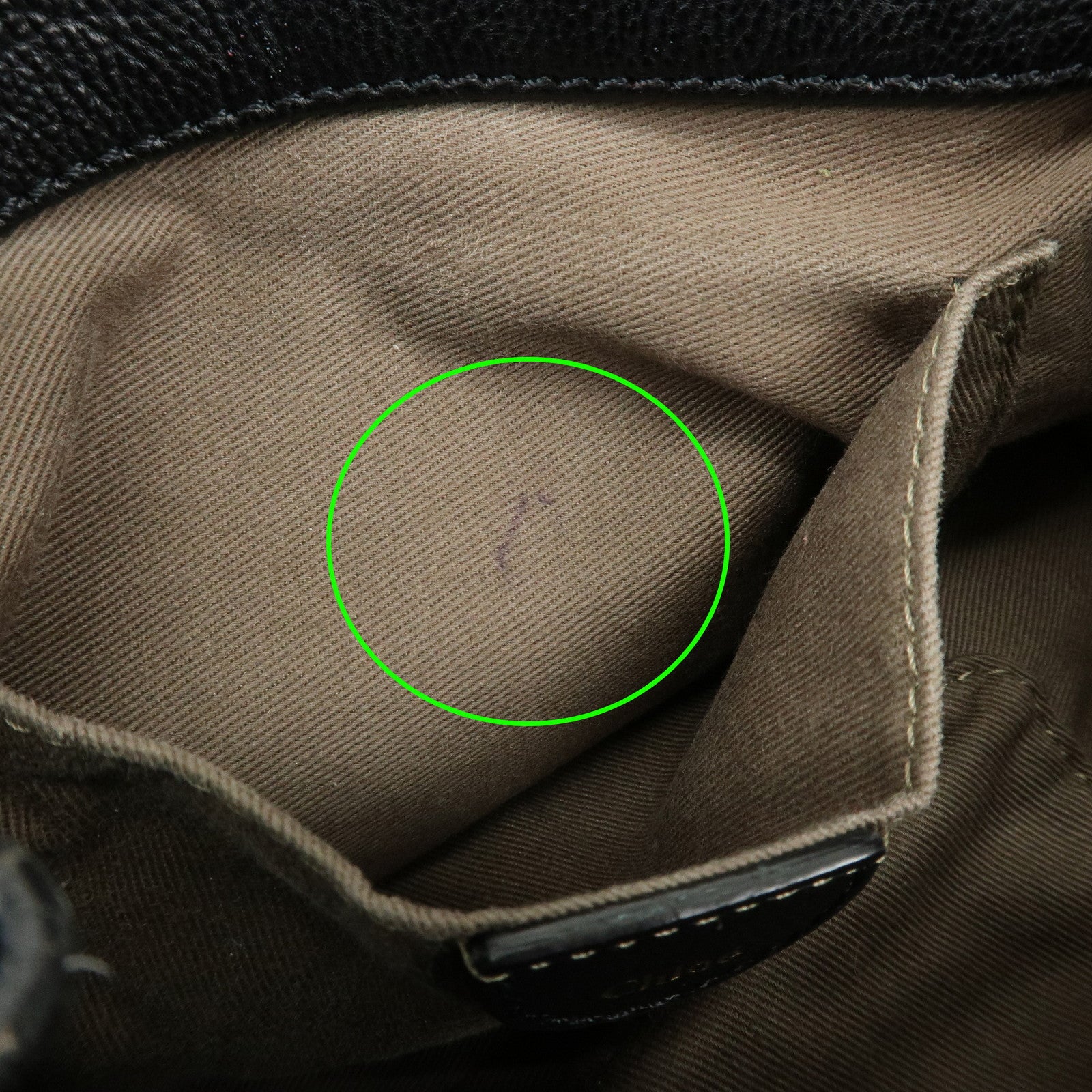 Chloe Elsie Leather 2Way Bag Shoulder Bag Hand Bag Black