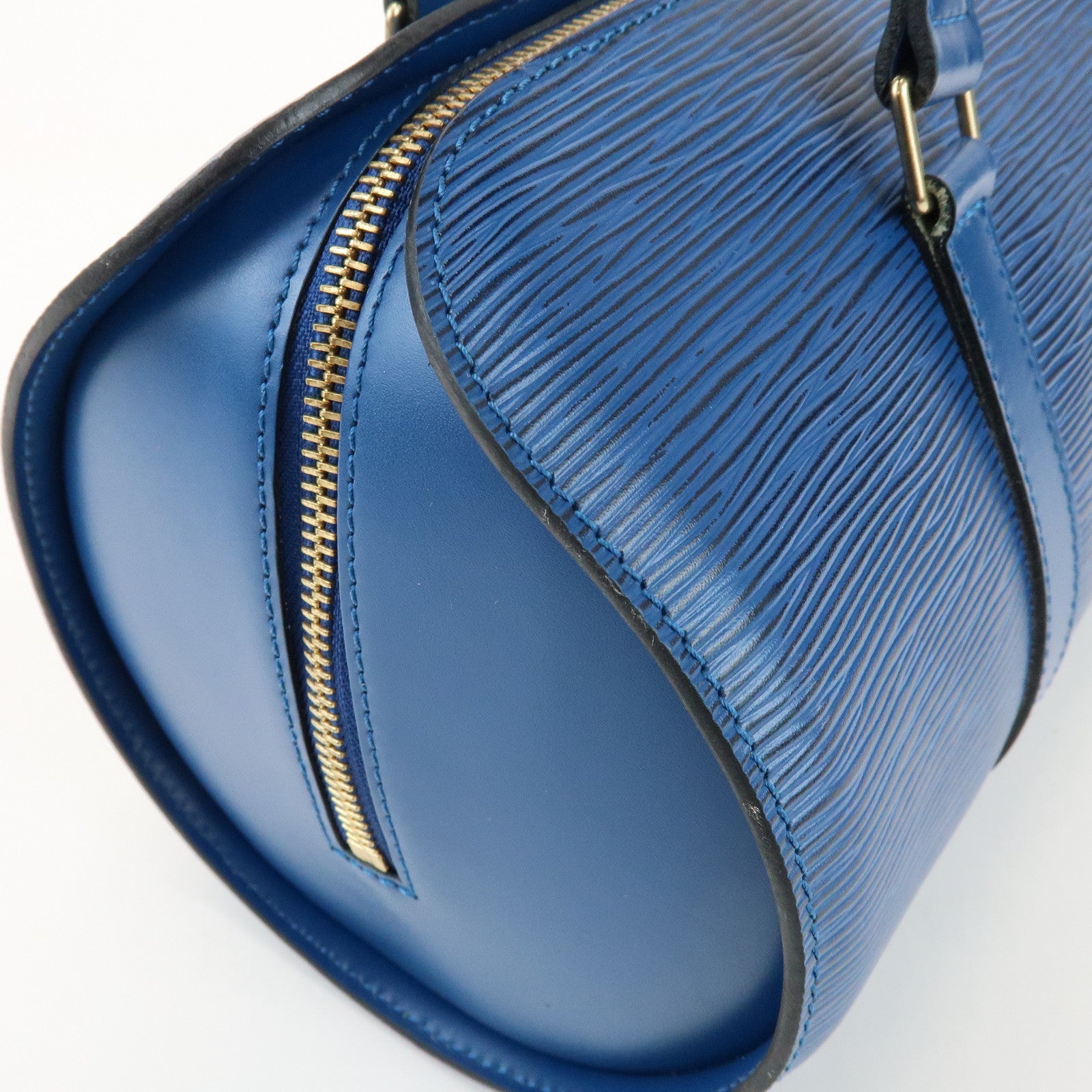 Louis Vuitton Epi Soufflot Shoulder Bag Hand Bag Toledo Blue M52225