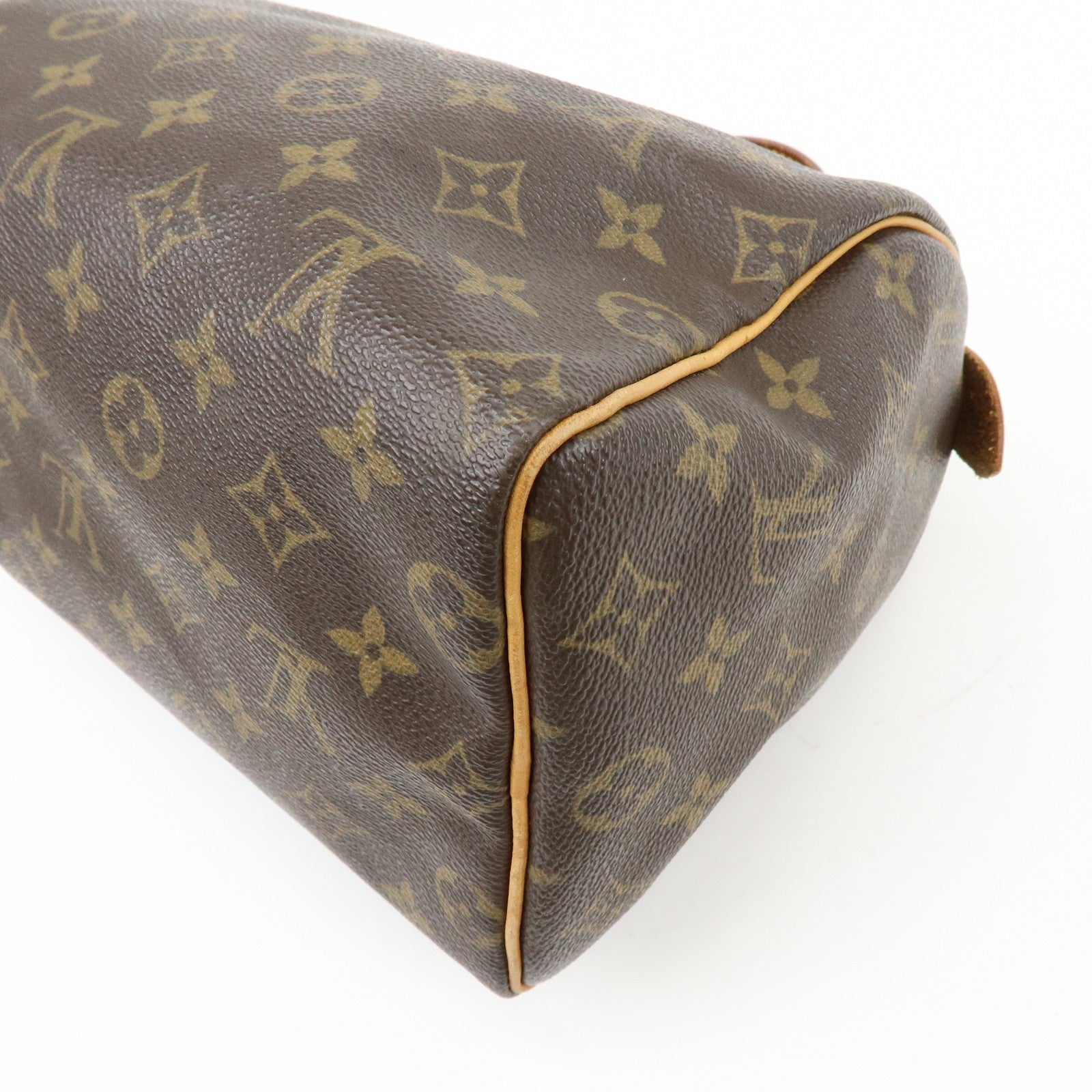 Louis Vuitton Monogram Speedy 25 Boston Bag Hand Bag Brown M41528