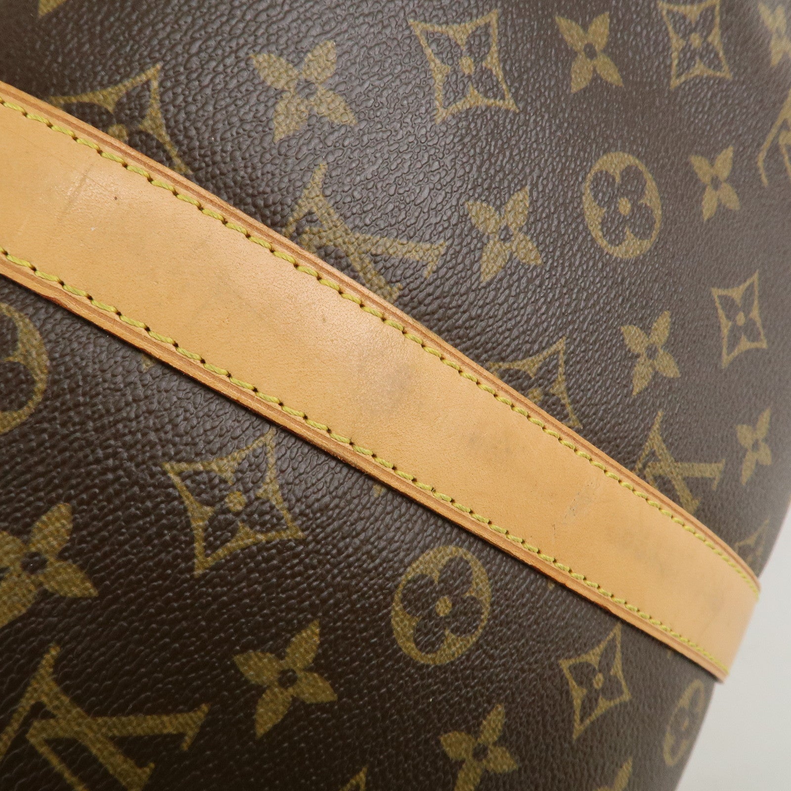 Louis Vuitton Monogram Keep All Bandouliere 55 Bag Brown M41414 Used