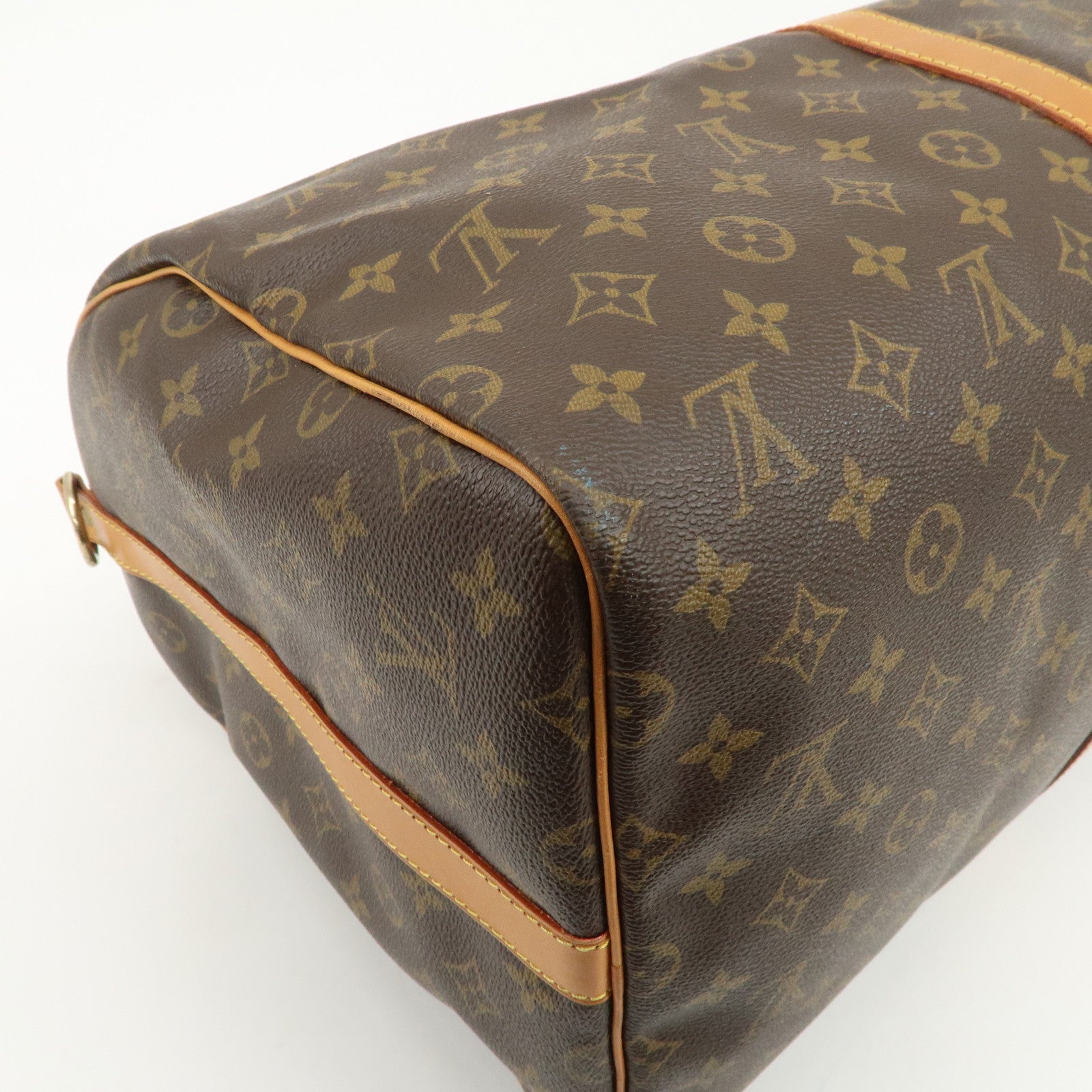 Louis Vuitton Monogram Keep All Bandouliere 55 Boston Bag M41414