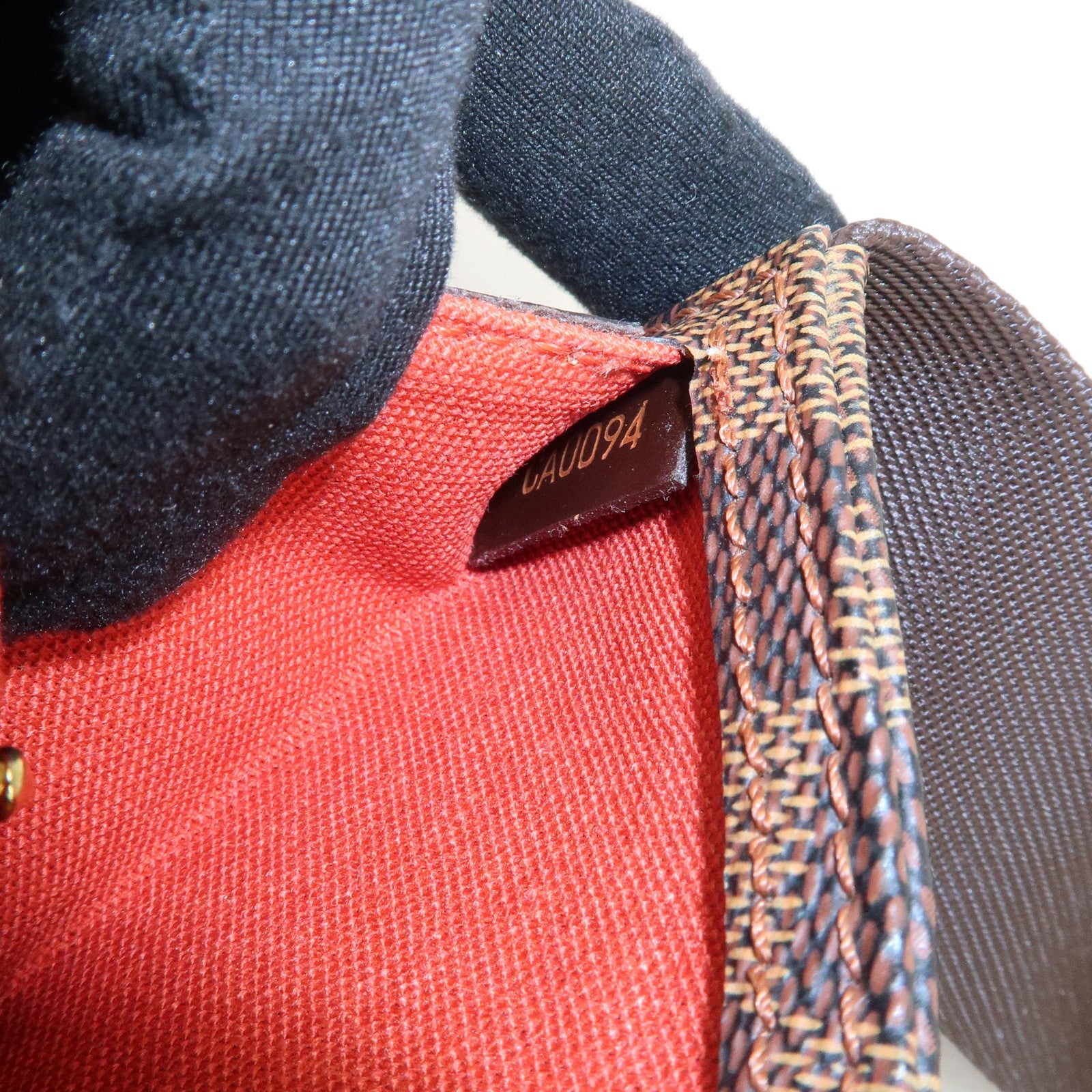 Louis Vuitton Damier Ebene Geronimos Crossbody Bag Waist Bag N51994 Used