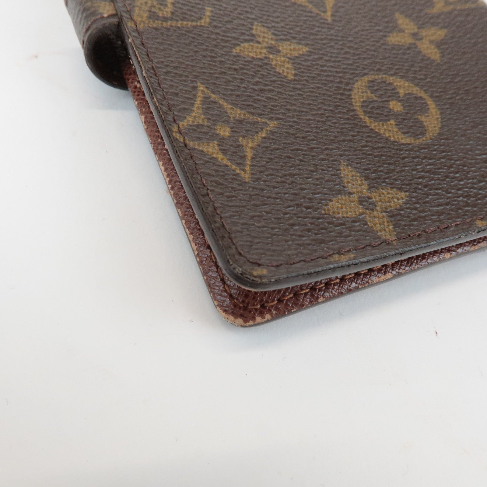 Louis Vuitton Monogram Agenda PM Planner Cover Brown R20005