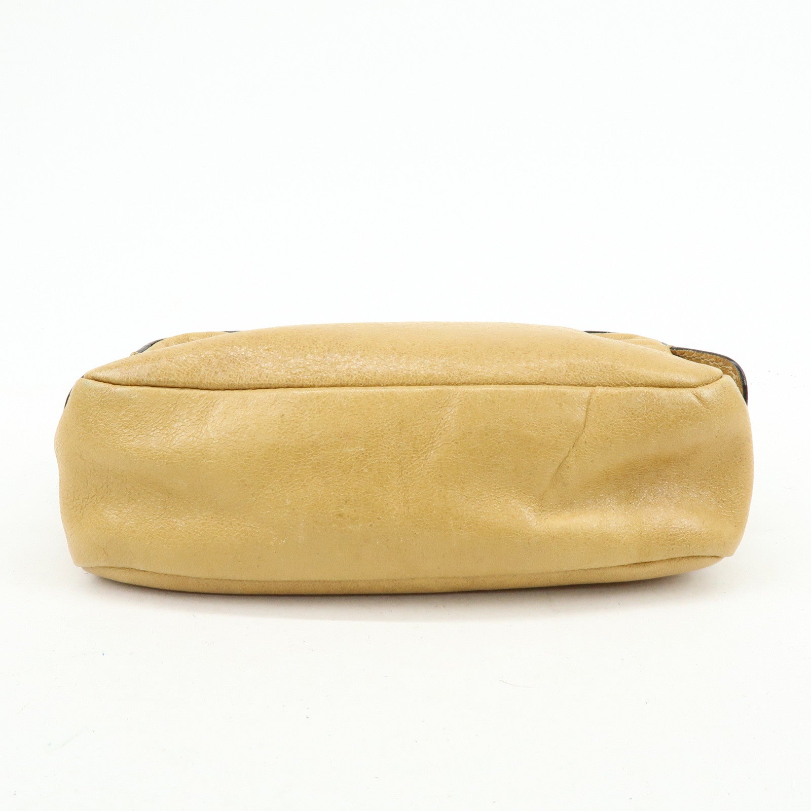 Chloe Shadow Leather 2Way Bag Shoulder Bag Light Brown